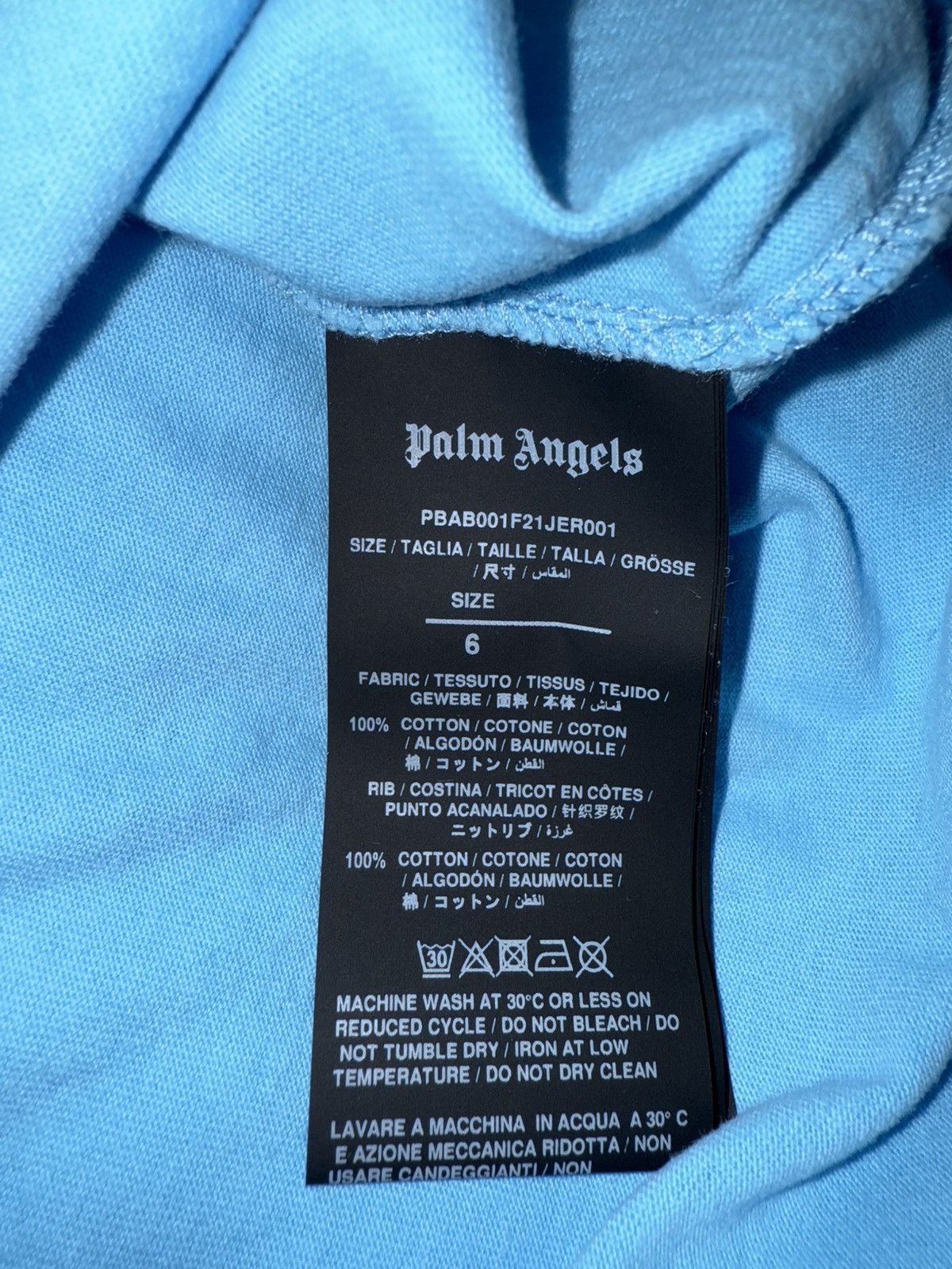 Palm Angels Palm Angels Youth 6 “Broken Teddy Bear” L/S T-Shirt Tee kill Size US XXS / EU 40 - 7 Thumbnail