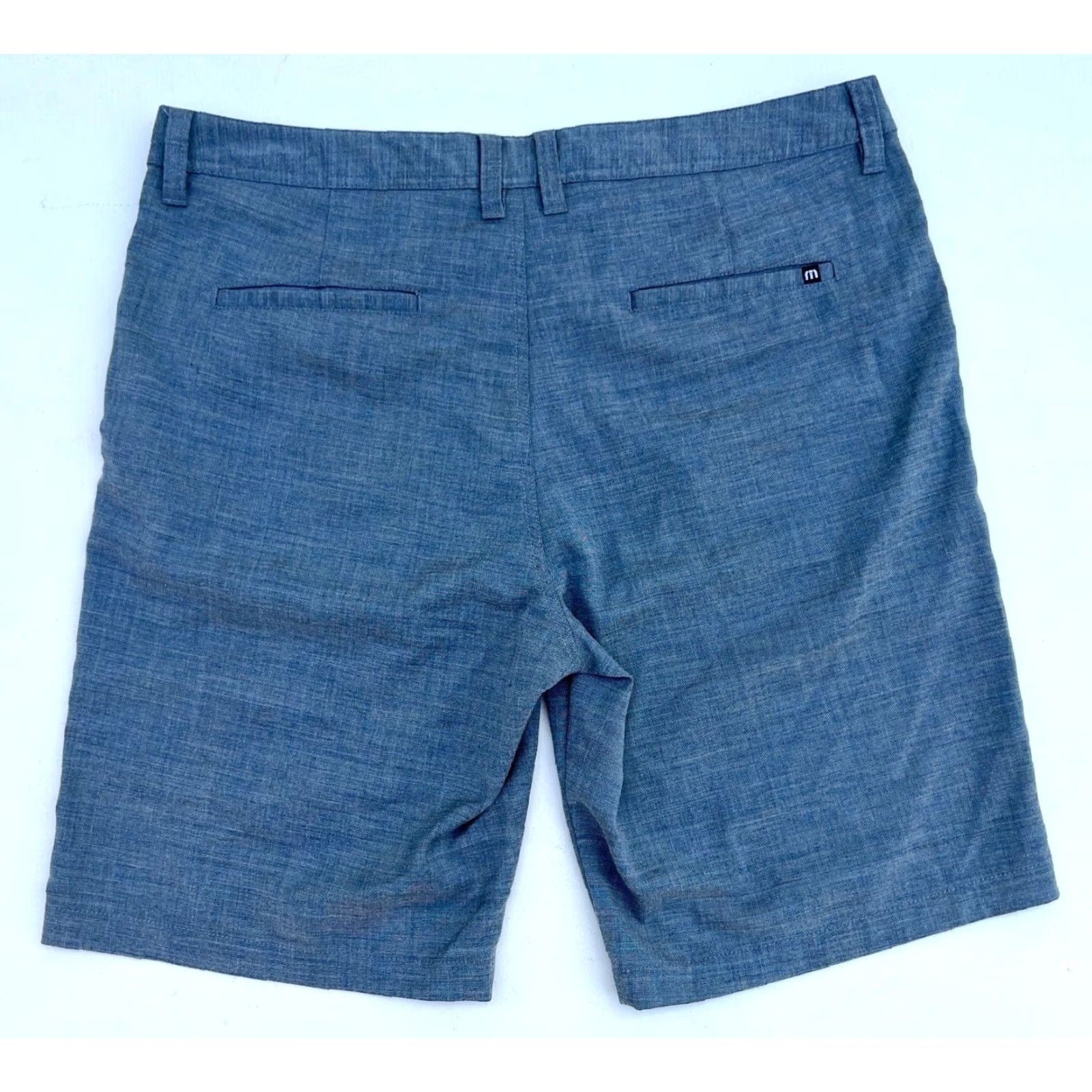 TravisMathew Travis Mathew Men's Chambray Shorts Shirt? Size US 38 / EU 54 - 2 Thumbnail