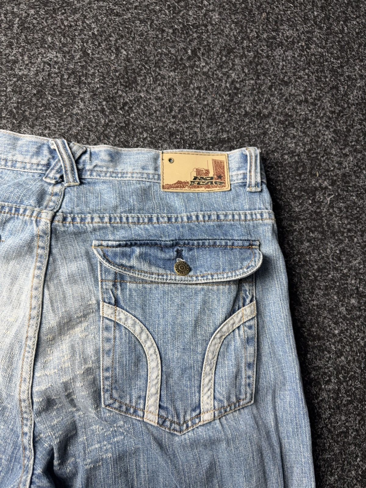 No Fear Vintage 90s No Fear Retro Y2K Baggy Denim pants jeans Size US 37 - 12 Thumbnail