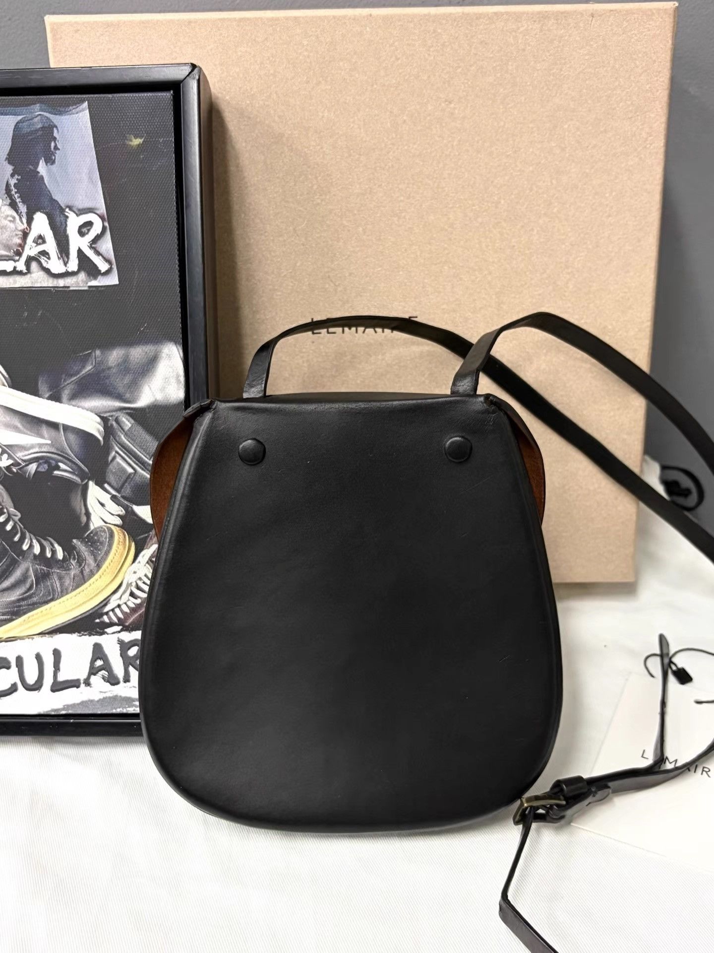 Lemaire Lemaire 18SS Tacco Bag Saddle Bag K34 Size ONE SIZE - 6 Thumbnail