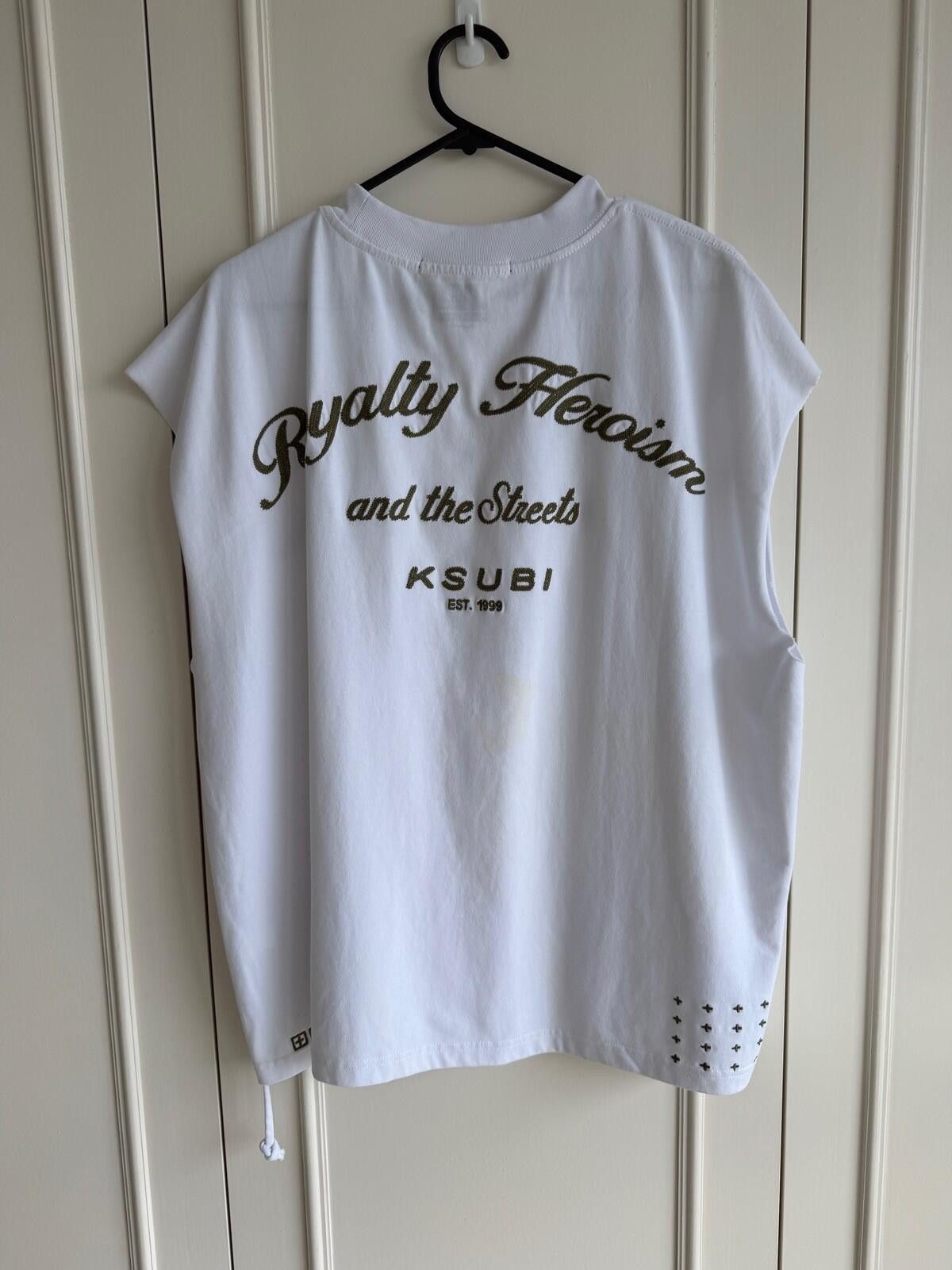 Ksubi new ksubi tee shirt mens royalty halen singlet white medium Size US M / EU 48-50 / 2 - 5 Thumbnail