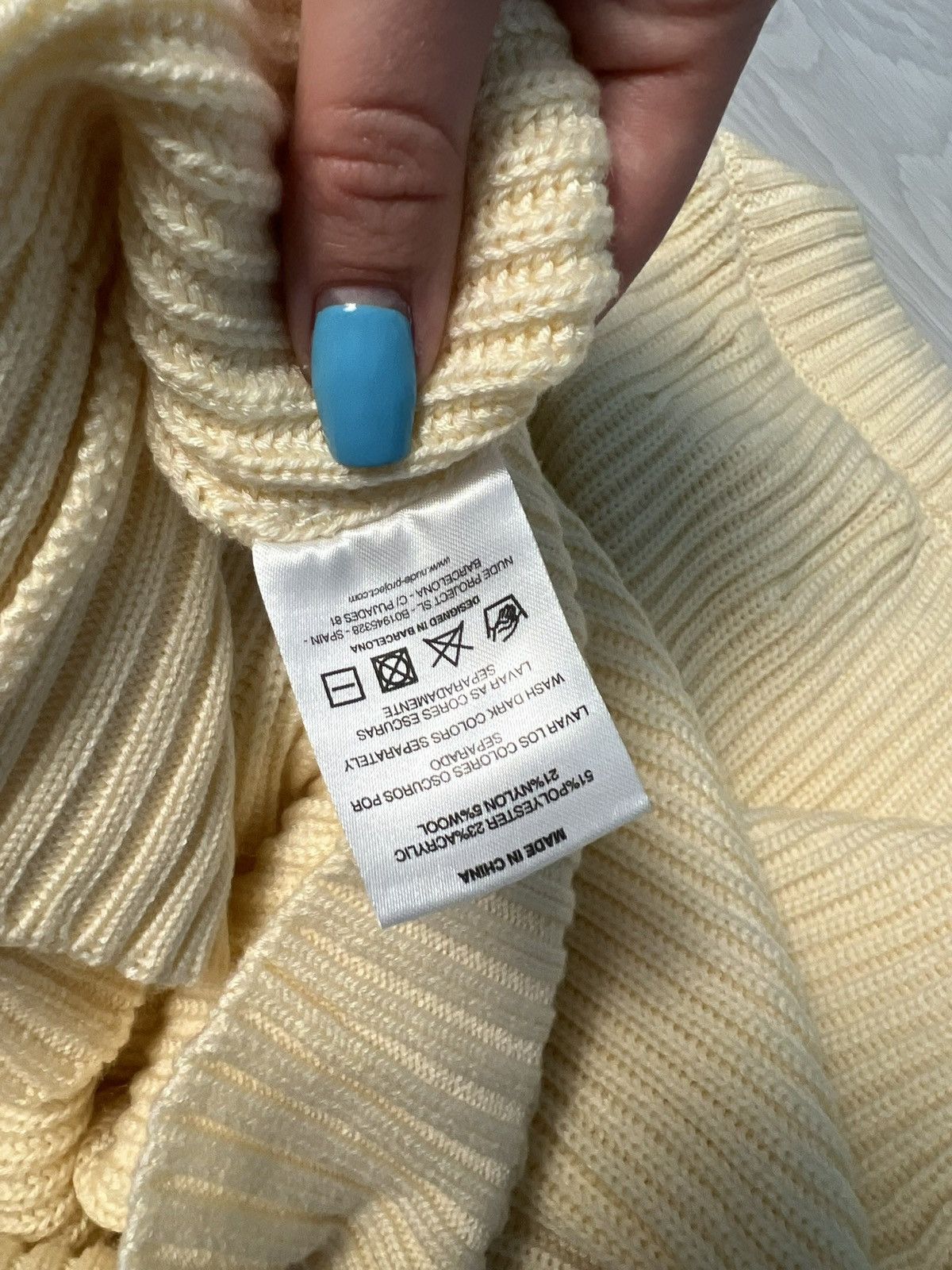 Nude Nude Projects Cream Sweater Size US XL / EU 56 / 4 - 4 Thumbnail