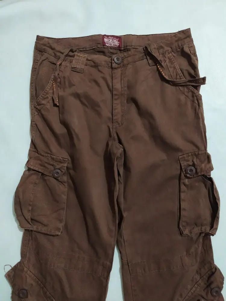 Japanese Brand Macthstick Cargo Pants Multipocket Tactical Size US 32 / EU 48 - 2 Thumbnail