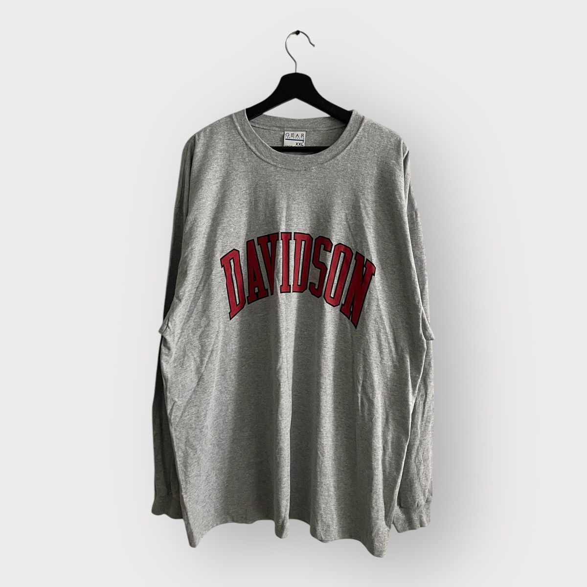 Other STEAL! 1990s Davidson College Jumbo Logo LS Tee (2XL) Size US XXL / EU 58 / 5 - 1 Thumbnail