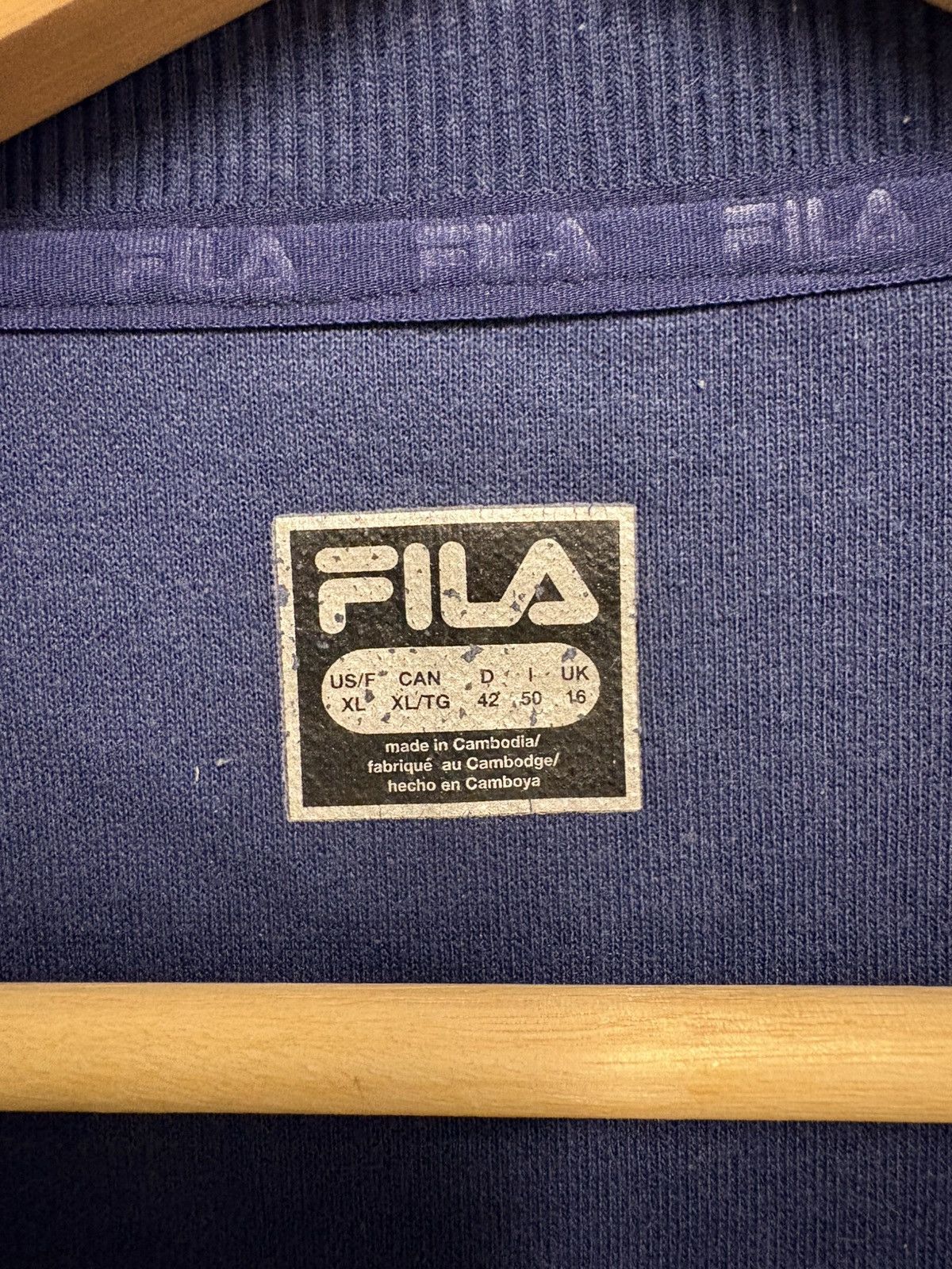 Fila Blue Fila Crewneck Size US XL / EU 56 / 4 - 3 Thumbnail