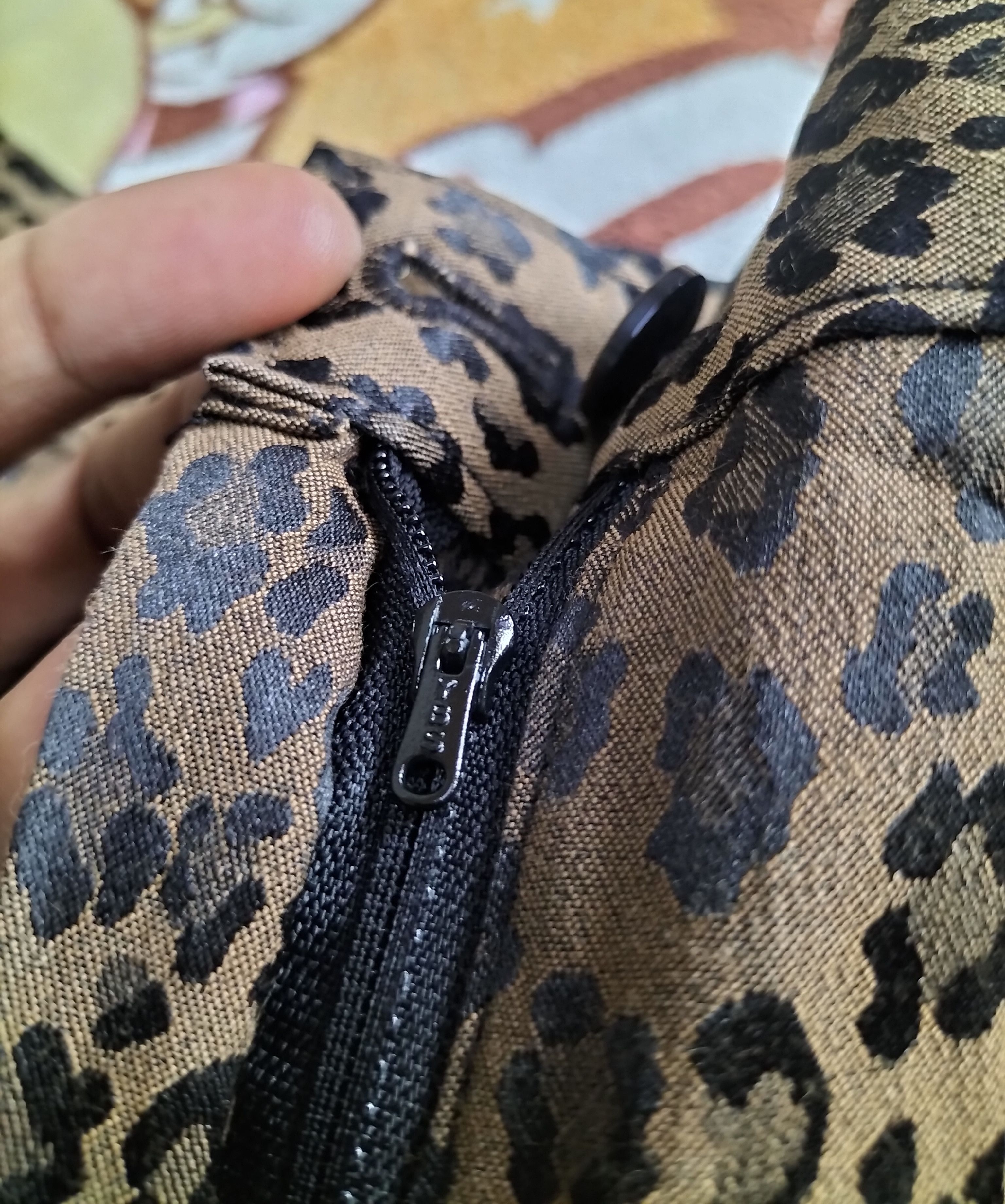Fendi Authentic Fendi leopard print pants Size US 31 - 7 Thumbnail