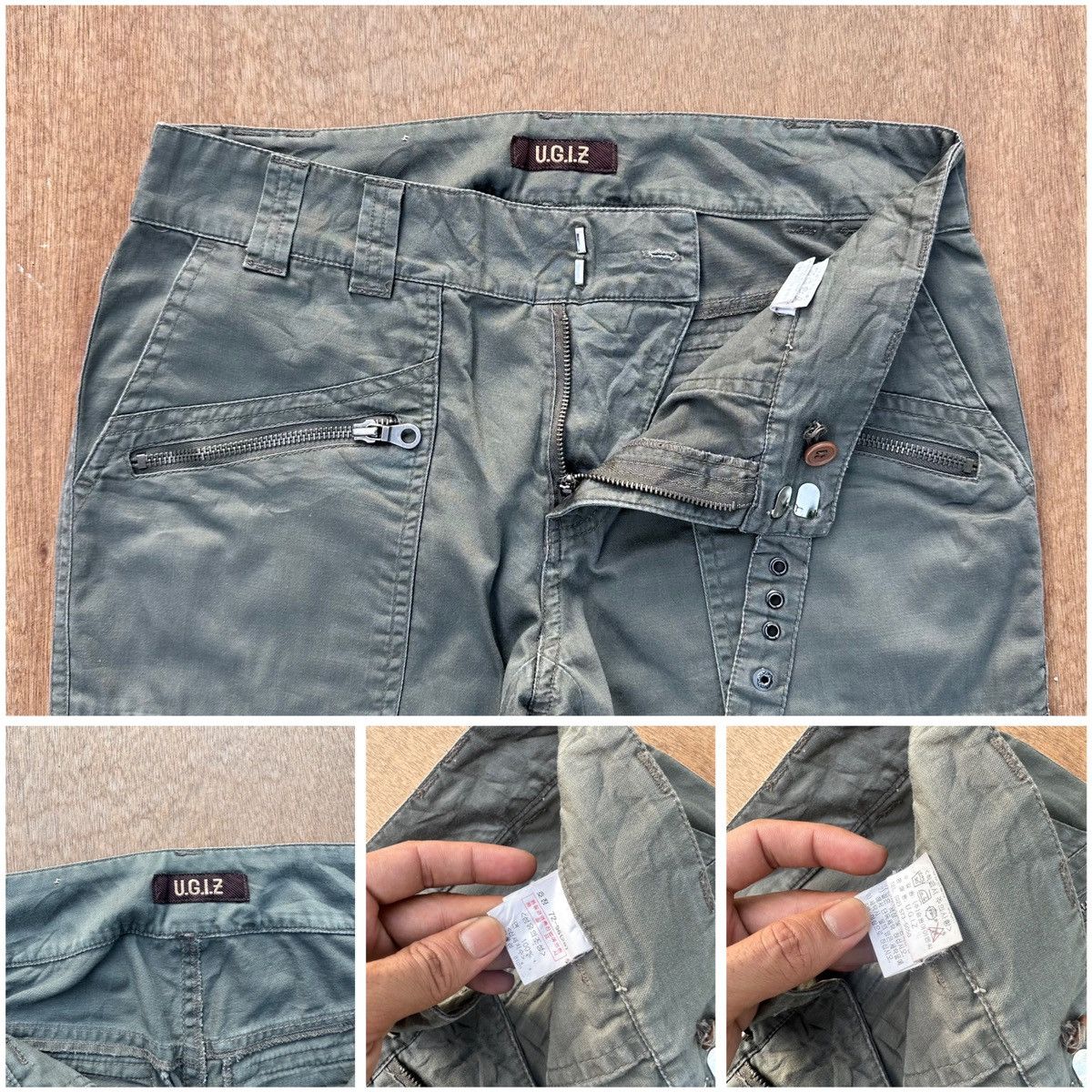 Japanese Brand × Jungles U.G.I.Z Japanese Brand Multipocket Double Knee Tactical Pant Size US 30 / EU 46 - 14 Thumbnail