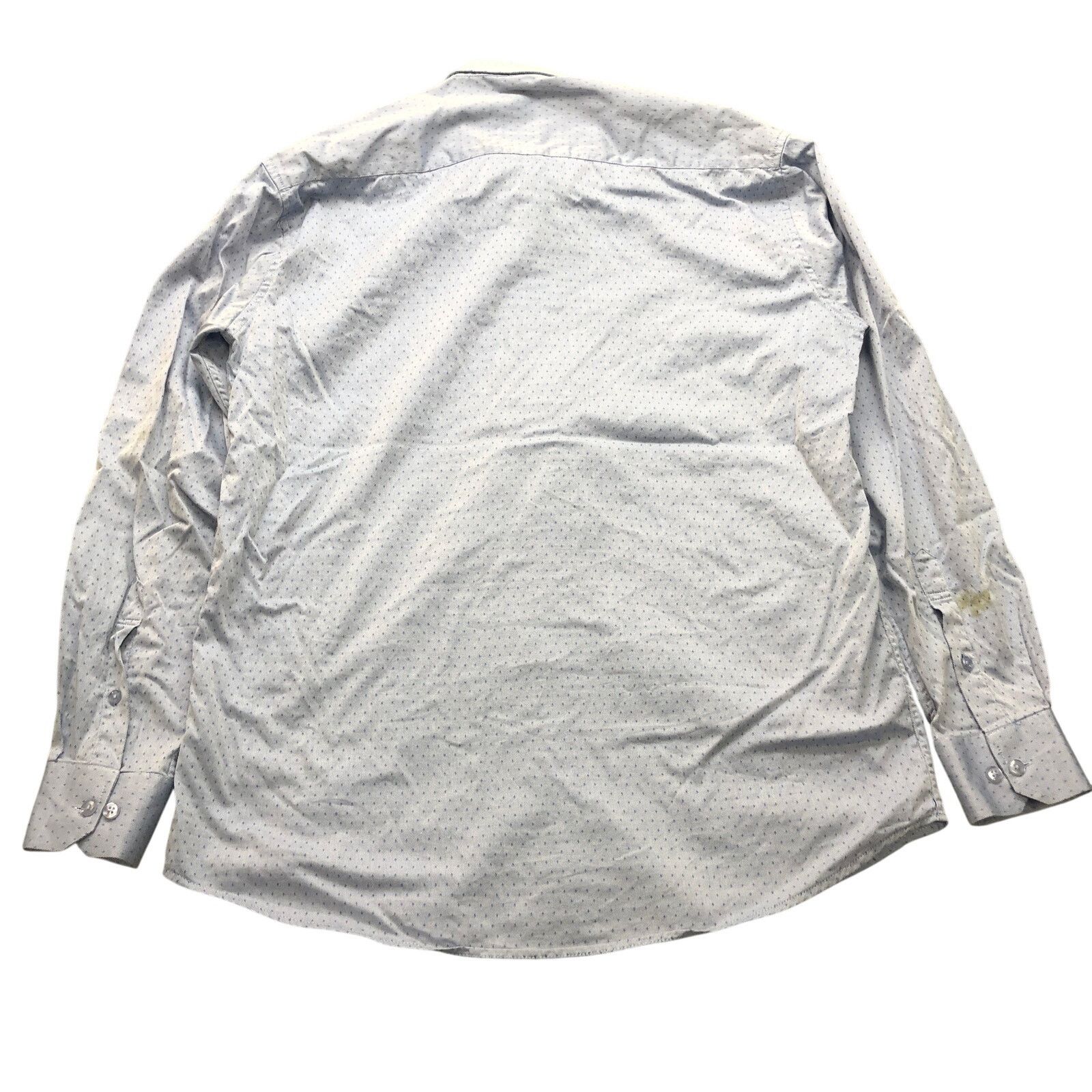 Burton VTG Burton Dress Shirt Mens XL Long Sleeve Pocket Birds Eye Size US XL / EU 56 / 4 - 5 Thumbnail
