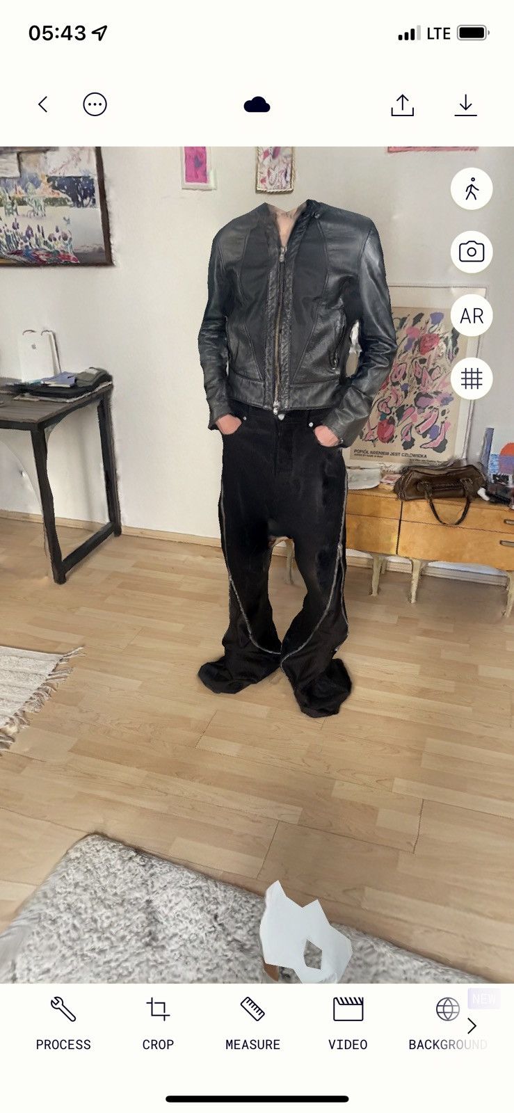 Rick Owens NWT Rick Owens FW22 “Strobe” Bolan Banana Cut Corduroy Size US 30 / EU 46 - 17 Thumbnail