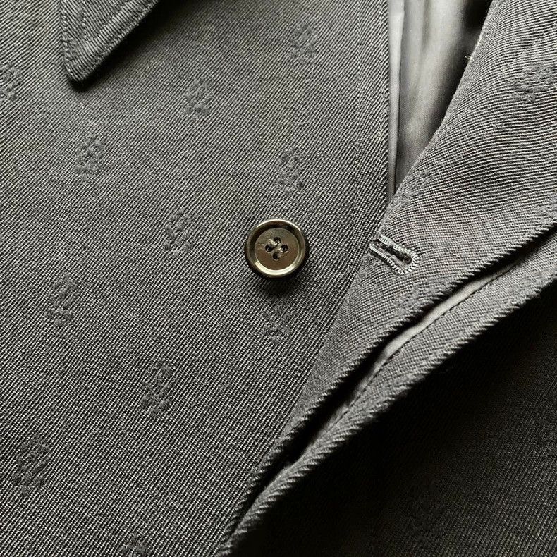 Comme des Garcons Comme Des Garcons Dark embroidered jacket with long pointe Size S / US 4 / IT 40 - 4 Thumbnail