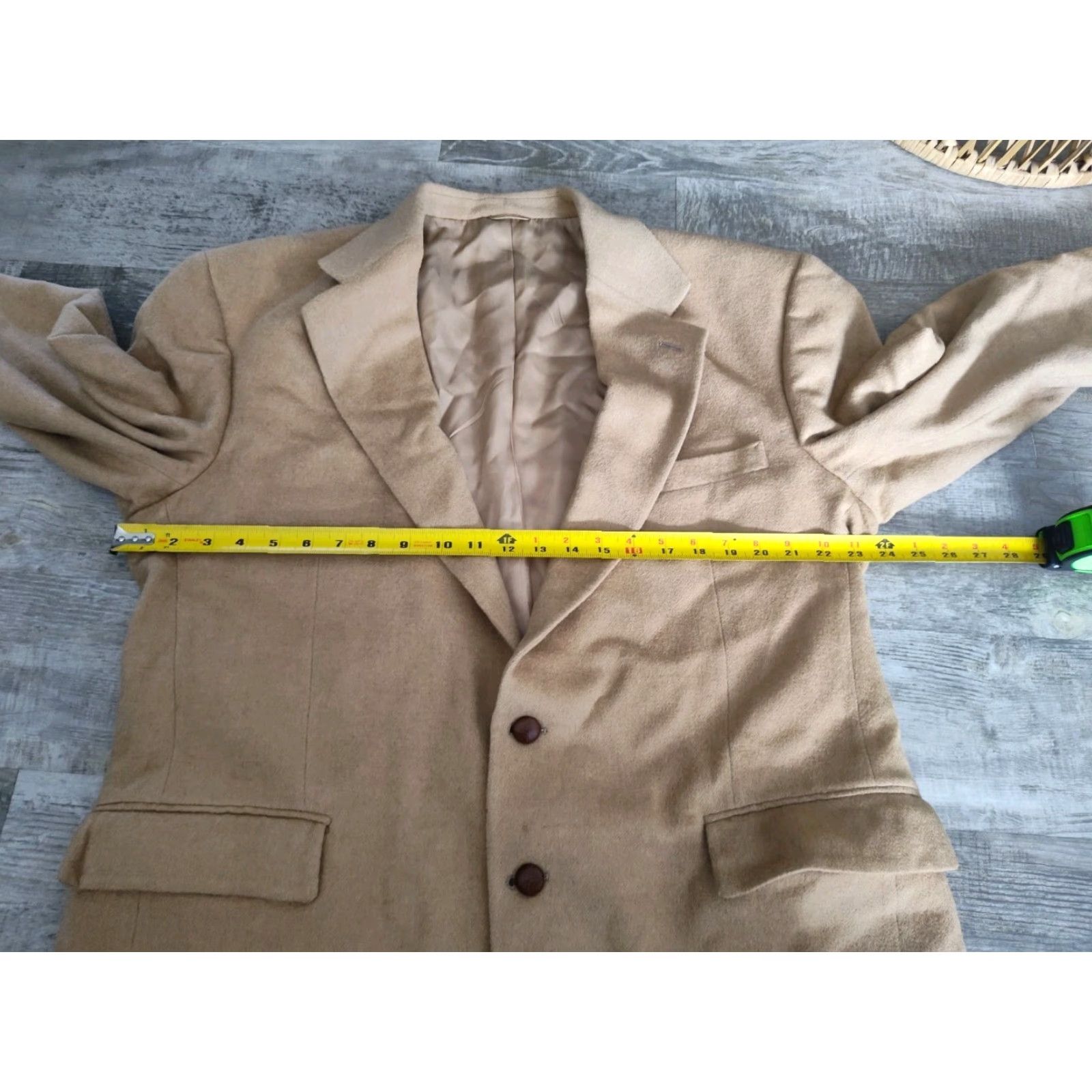 Polo Ralph Lauren Vintage Polo Ralph Lauren University Club Men’s Camel Hair Tan Blazer Jacket 46R USA Size US XXL / EU 58 / 5 - 7 Thumbnail