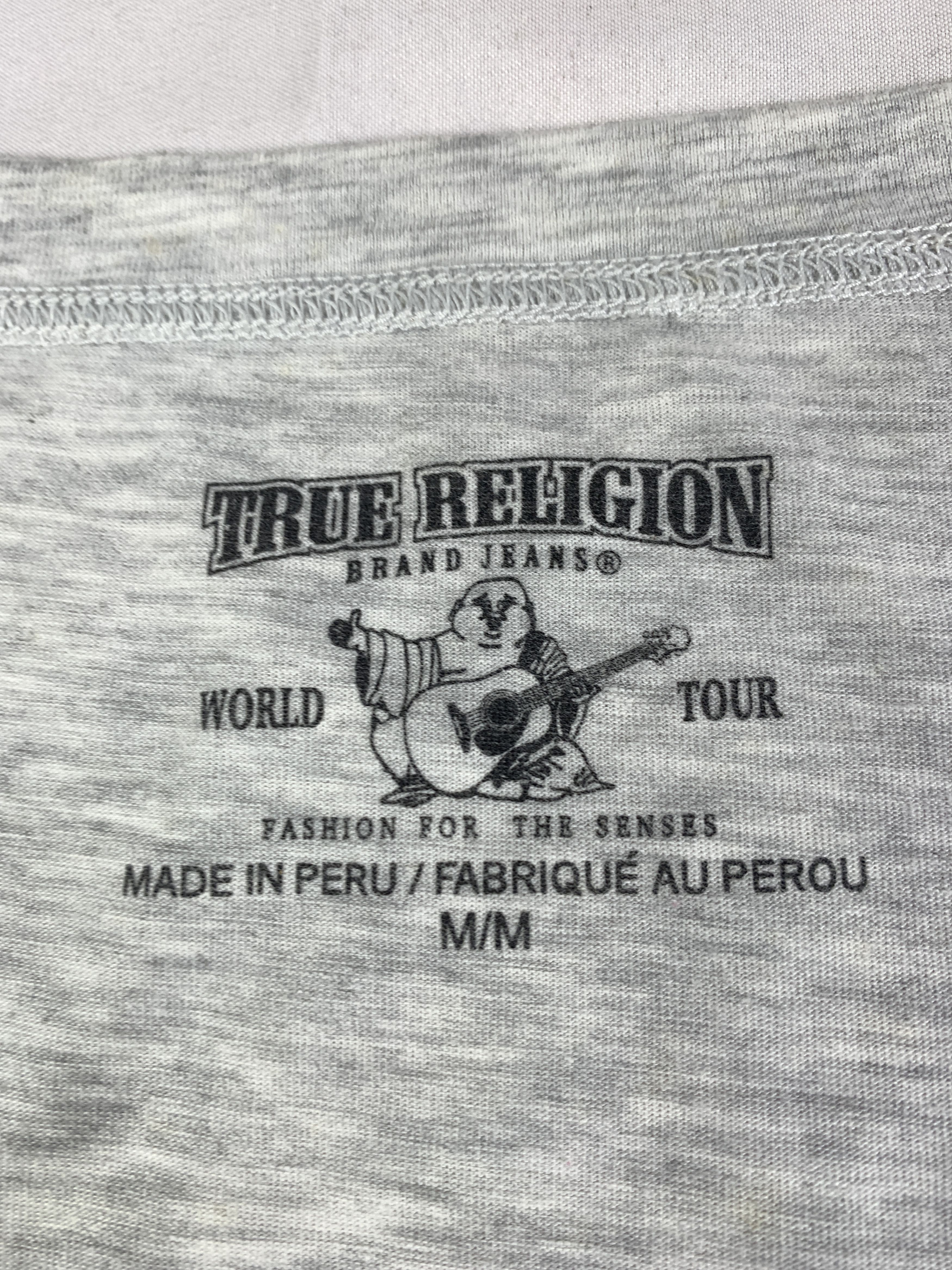 True Religion True Religion V-neck Big Heart Tee (M) Size M / US 6-8 / IT 42-44 - 7 Thumbnail