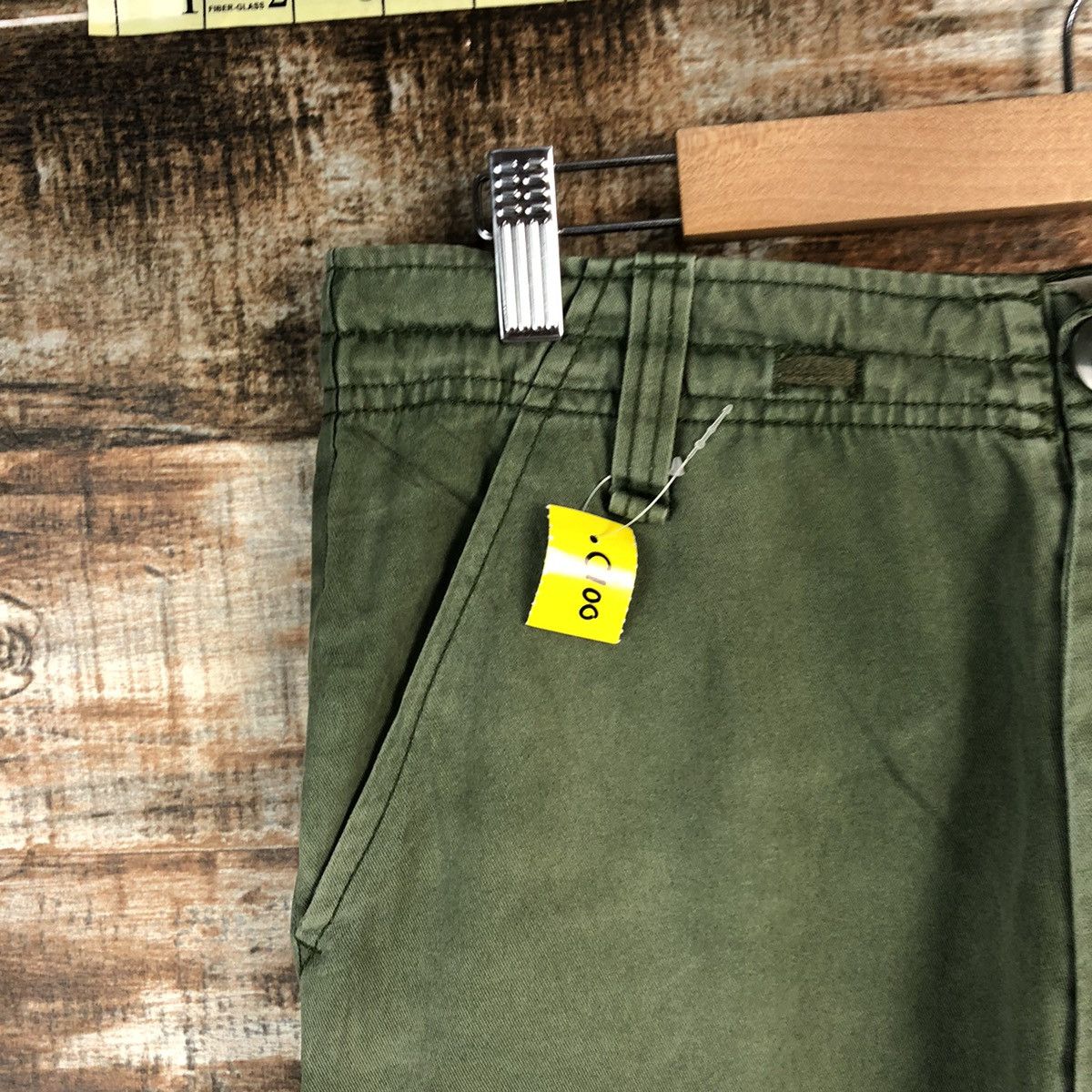 Japanese Brand DLL Browny Green Cargo Multipocket Pants #C100 Size US 29 - 7 Thumbnail