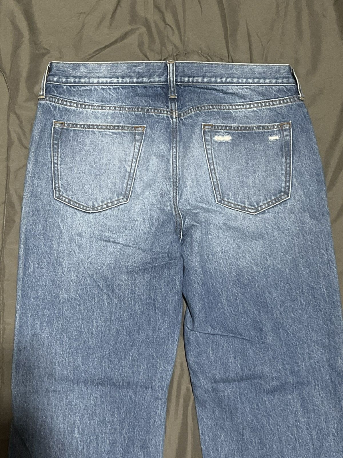 Other Unbranded Distressed Blue Denim Size US 32 / EU 48 - 5 Thumbnail