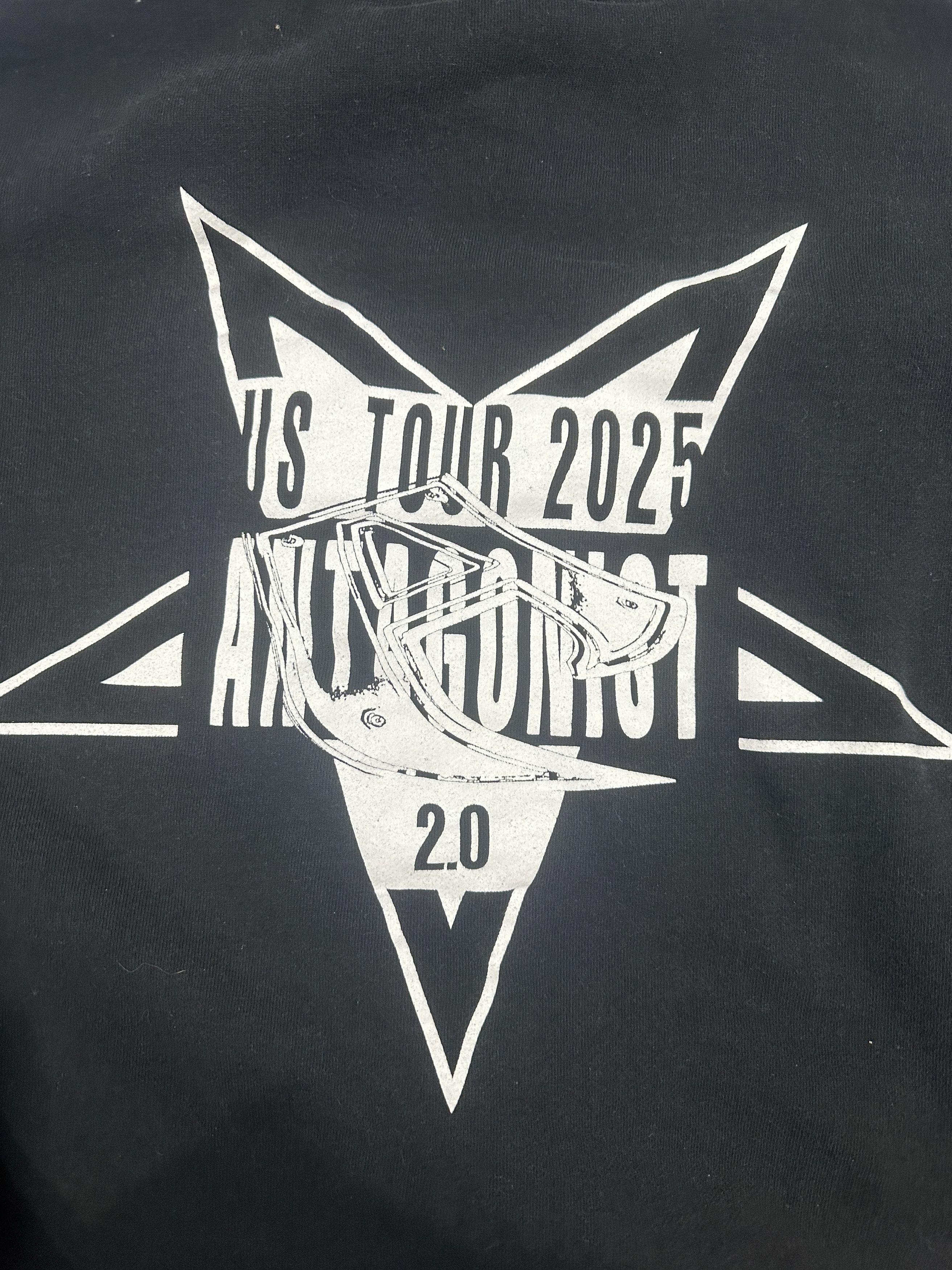 Playboi Carti Playboi Carti Antagonist US Tour 2025 Hoodie Black 2XL Size US XXL / EU 58 / 5 - 5 Thumbnail