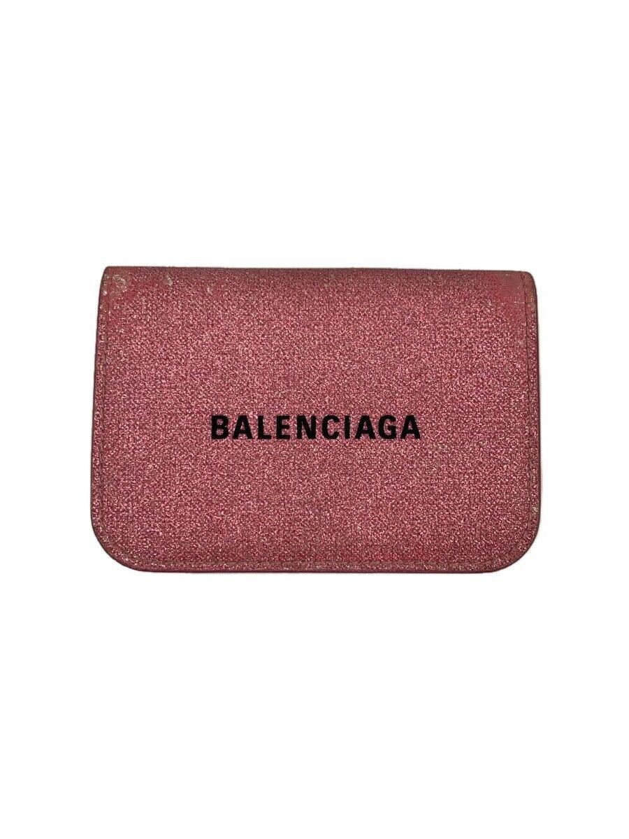 Balenciaga Balenciaga Bi-Fold Wallet Pink Size ONE SIZE - 1 Thumbnail