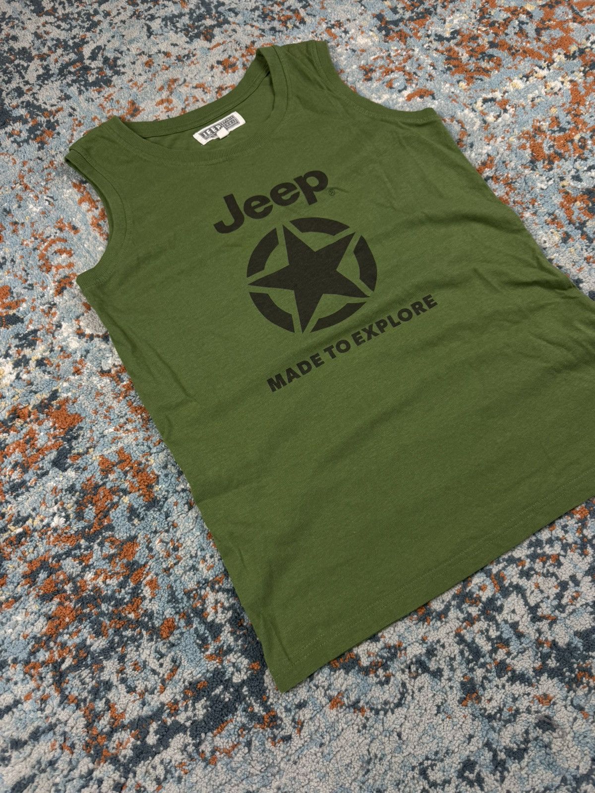 Jeep Vintage Y2K Jeep spirit star logo tank top tee off road Size US XS / EU 42 / 0 - 2 Thumbnail