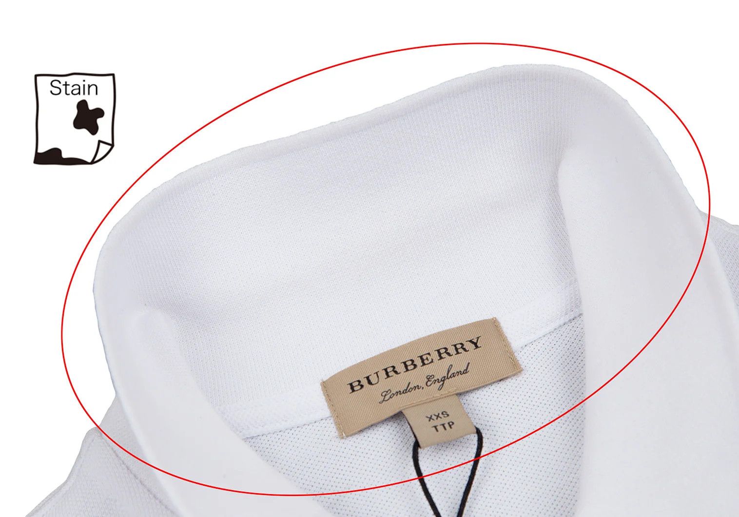 Burberry Equestrian Night Embroidered Polo Shirt White XXS Size US XXS / EU 40 - 5 Thumbnail