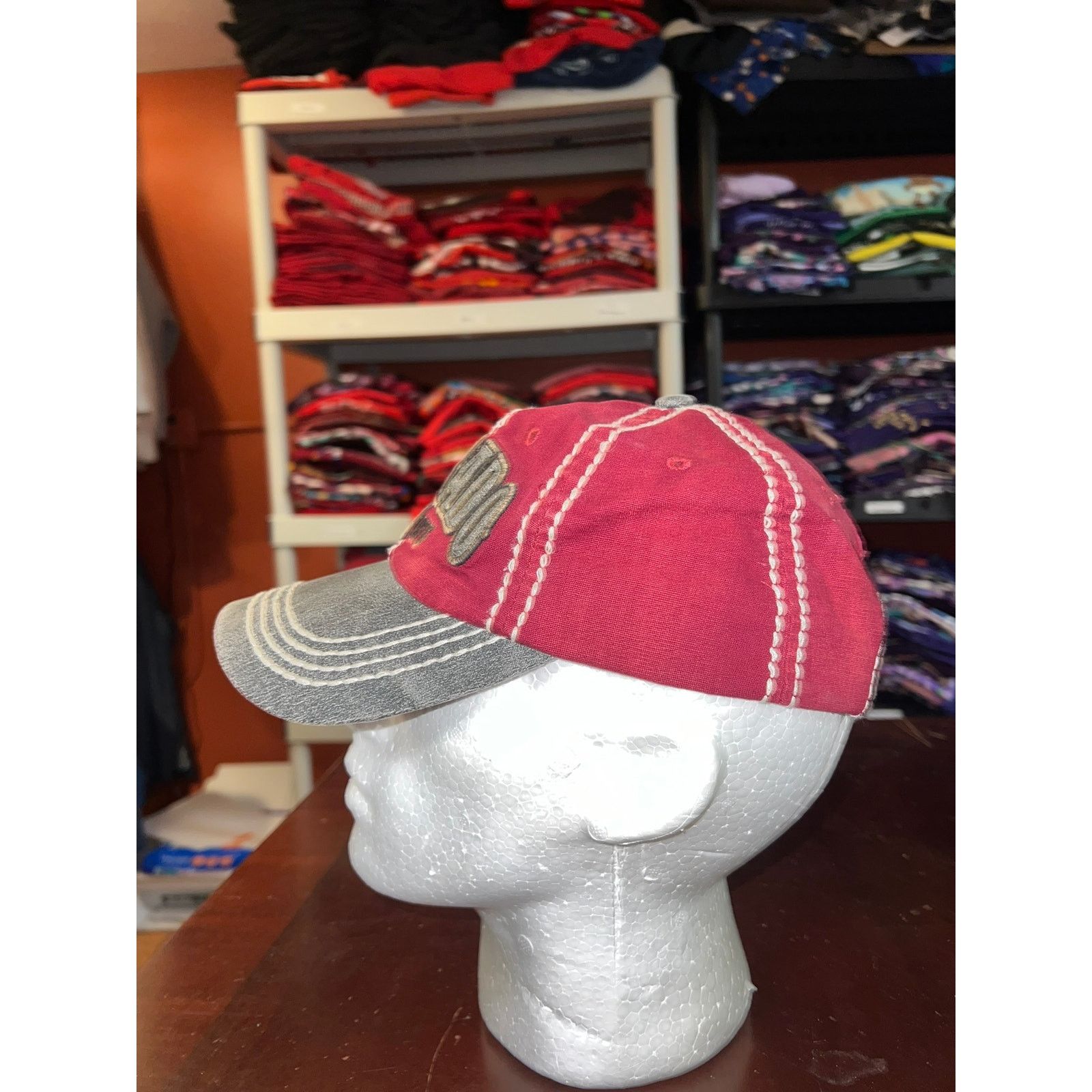 Robin Ruth Robin Ruth Hat Colroado State Destination Red Cap Headwear Size ONE SIZE - 3 Thumbnail