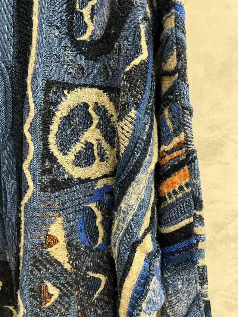 Kapital kapital World peace sweater -2507 Size US L / EU 52-54 / 3 - 3 Thumbnail