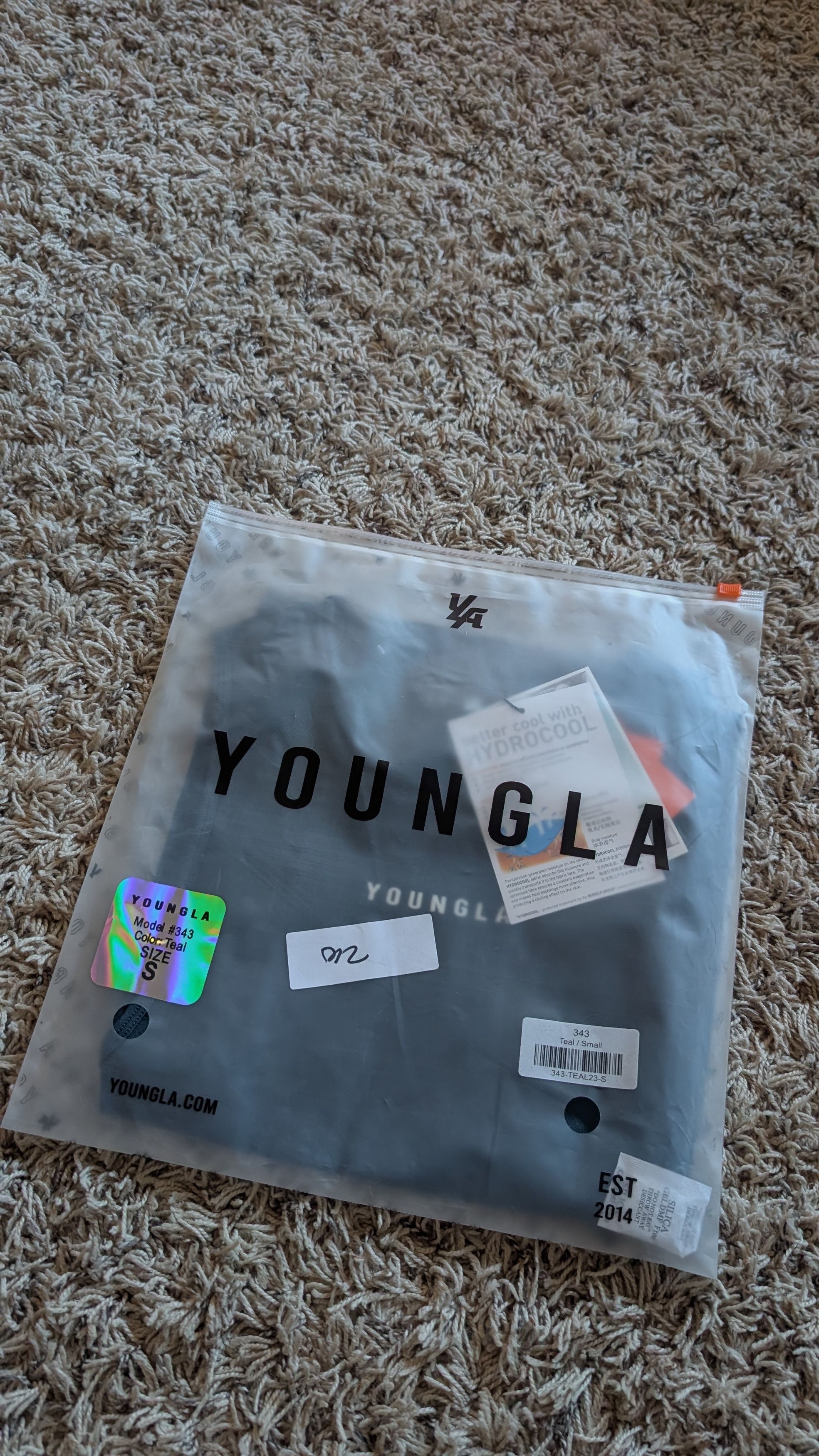 YoungLA YoungLA Compression Hydro Cool Tank top TEAL Muscle Tank 🔥 Size US S / EU 44-46 / 1 - 1 Thumbnail