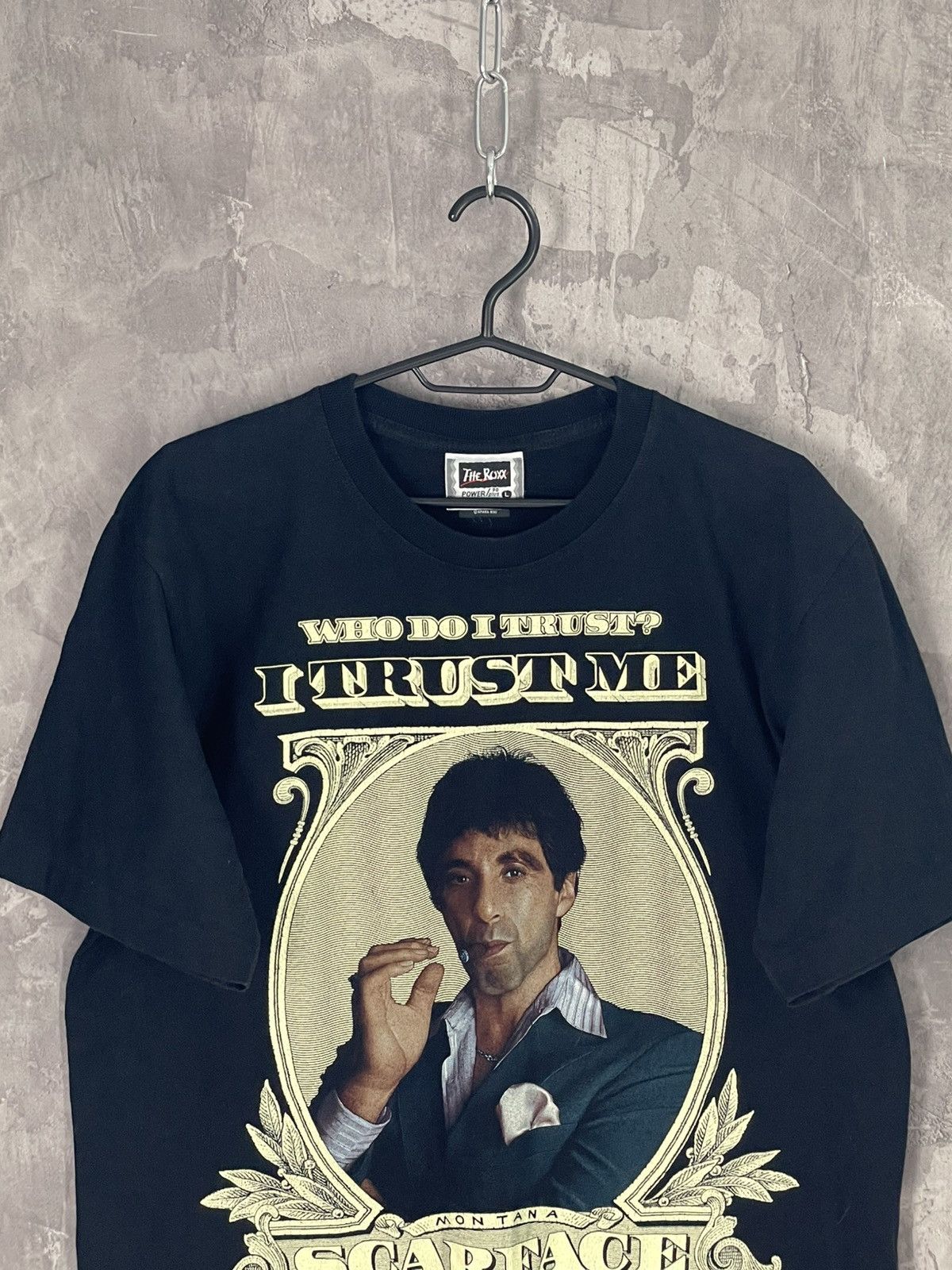 Vintage Vintage Scarface t shirt like Godfather Soprano's Size US L / EU 52-54 / 3 - 2 Thumbnail