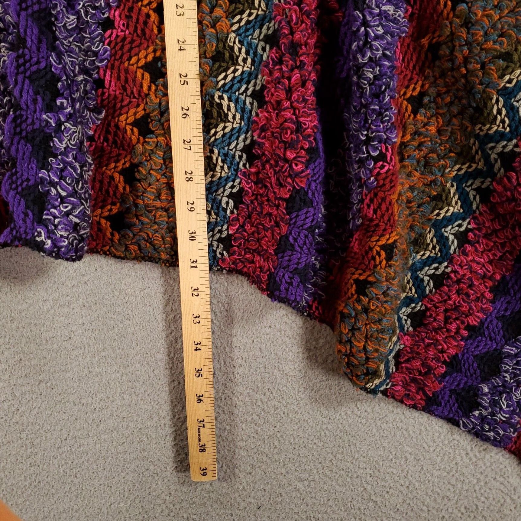 Soft Surroundings Soft Surroundings Cardigan Sweater One Size Boho Artsy Sleeveless Open Front Vintage No Size ONE SIZE - 4 Thumbnail