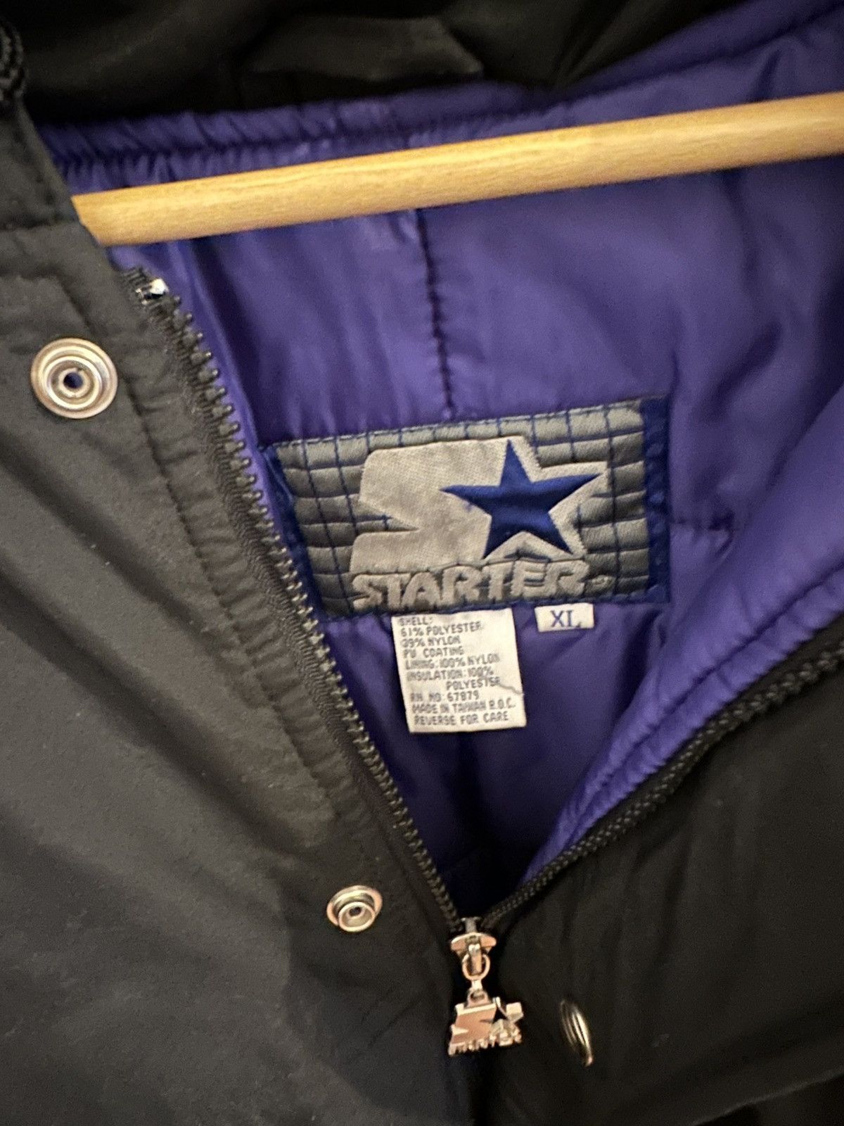 Starter Starter Jacket Los Angeles Lakers Size XL Vintage 90s Size US XL / EU 56 / 4 - 7 Thumbnail