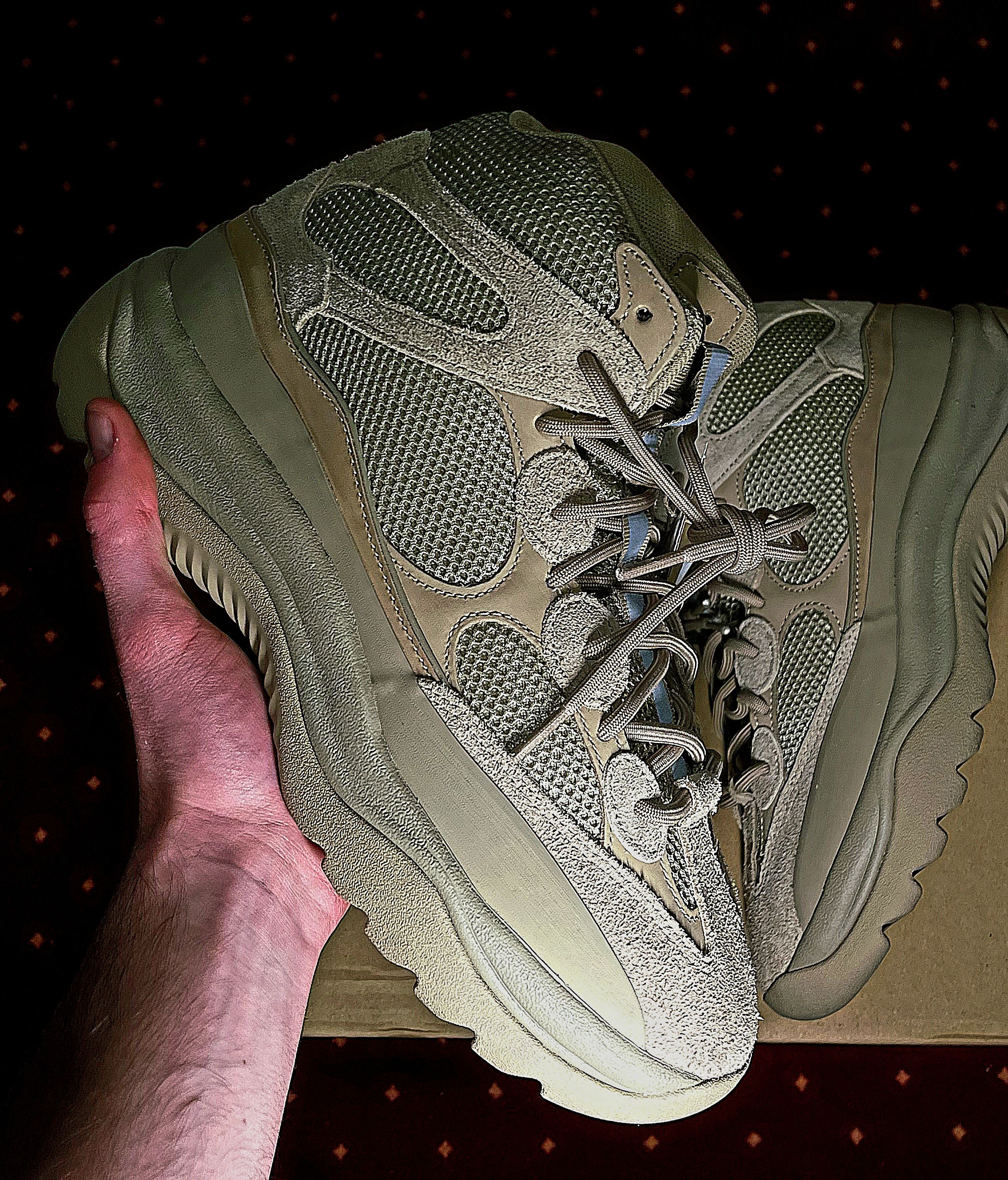 Dsrt Boot Rock New Yeezy Desert Boot Adidas Yeezy Desert Boot SALT