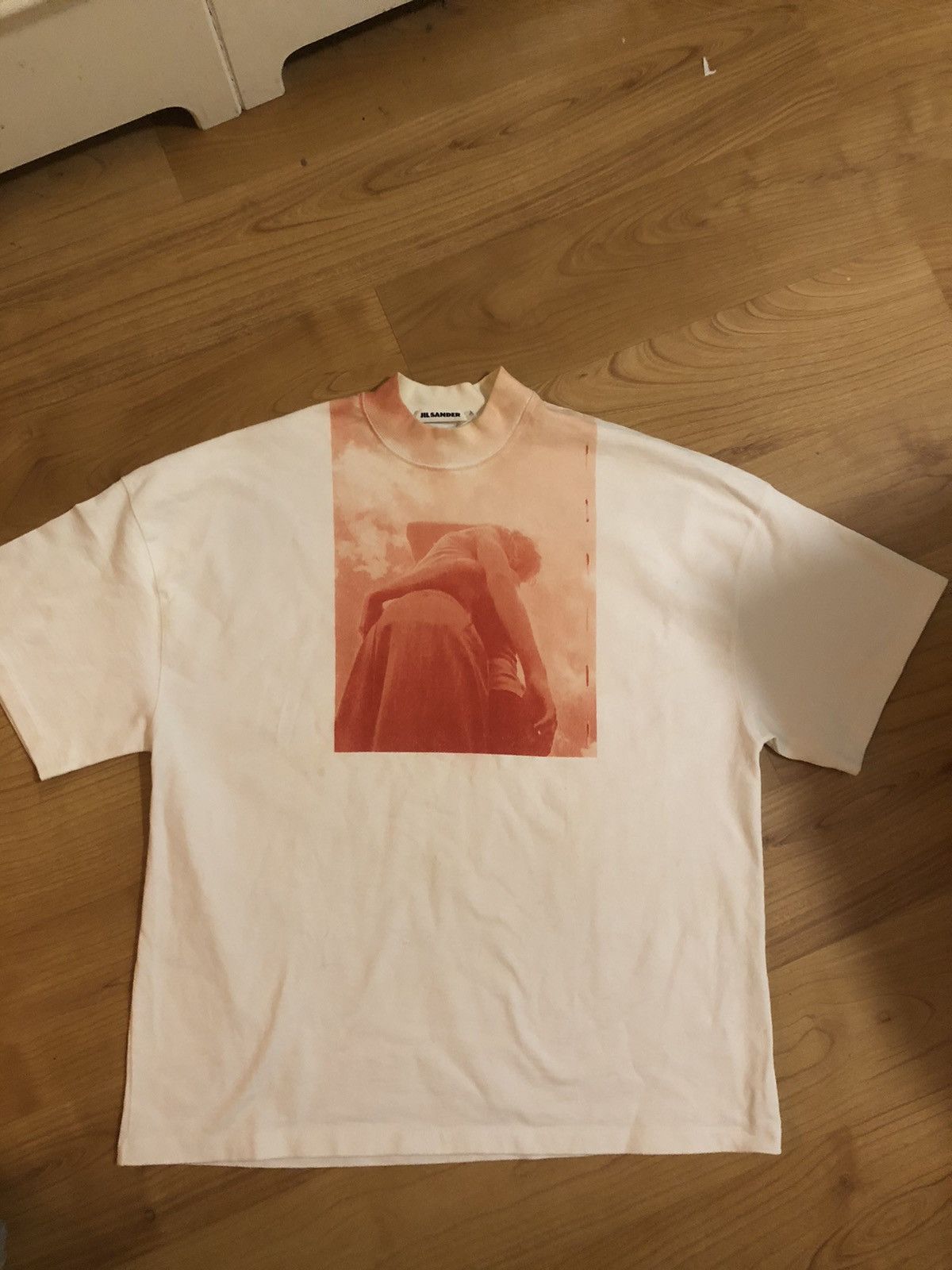 Jil Sander Jil Sander Hug Print T-Shirt Size US S / EU 44-46 / 1 - 1 Thumbnail