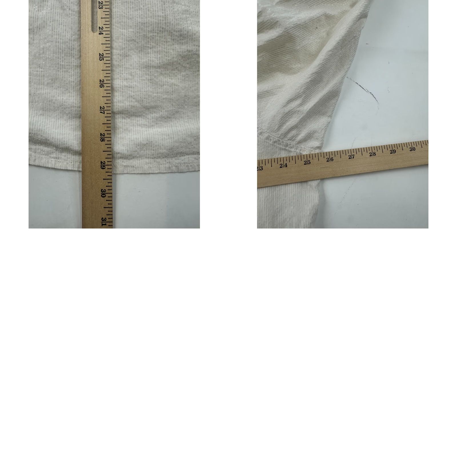 Gap Gap Shirt Womens Medium Beige Metallic The Big Long Sleeve Collared Button Down Size M / US 6-8 / IT 42-44 - 8 Thumbnail