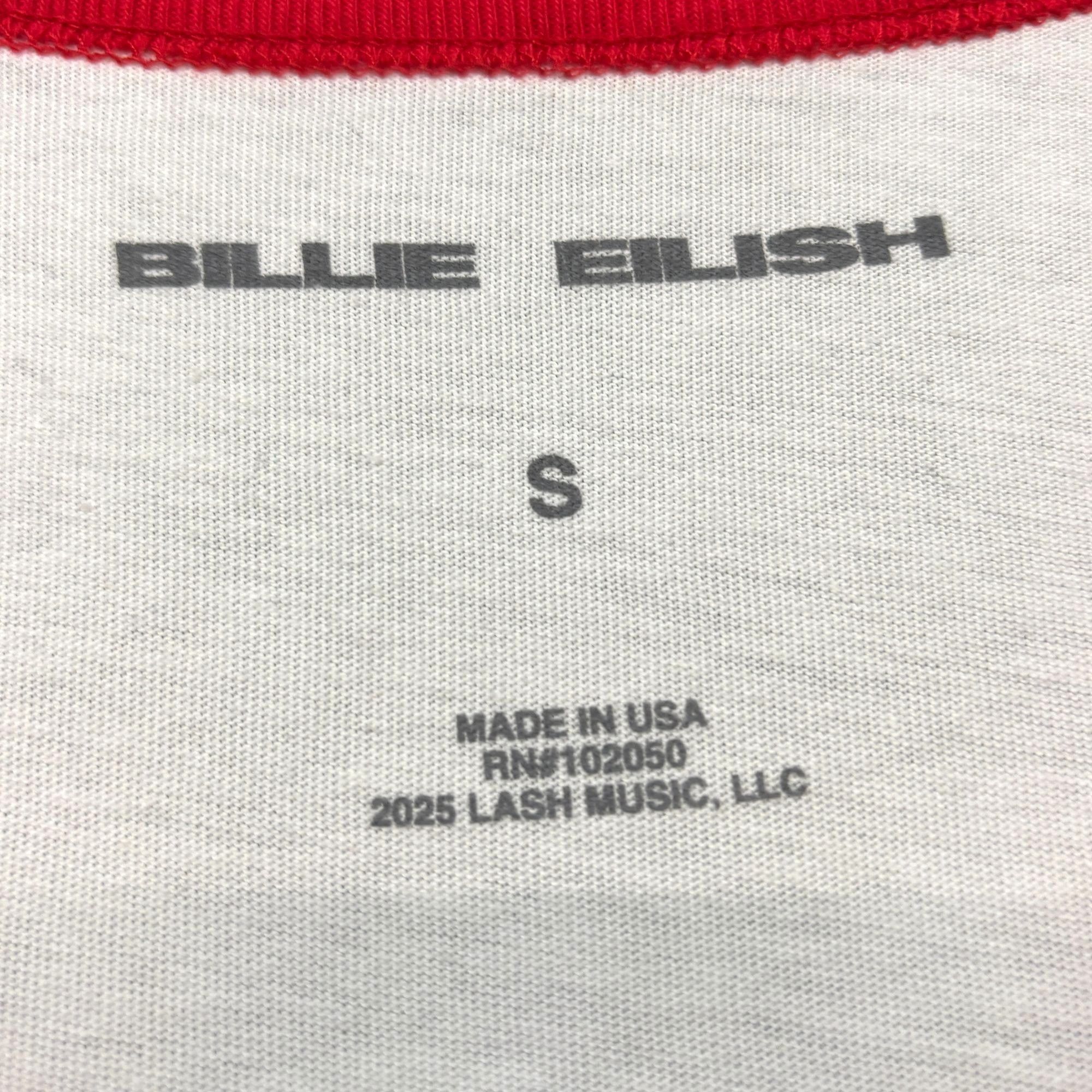 Billie Eilish Billie Eilish Hit Me Hard and Soft Tour Oversized Tee S Size US S / EU 44-46 / 1 - 4 Thumbnail