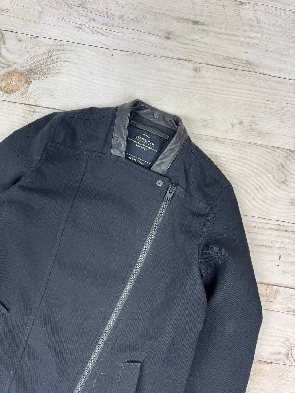 Allsaints Allsaints Women Jacket Wool Biker Size S / US 4 / IT 40 - 2 Thumbnail