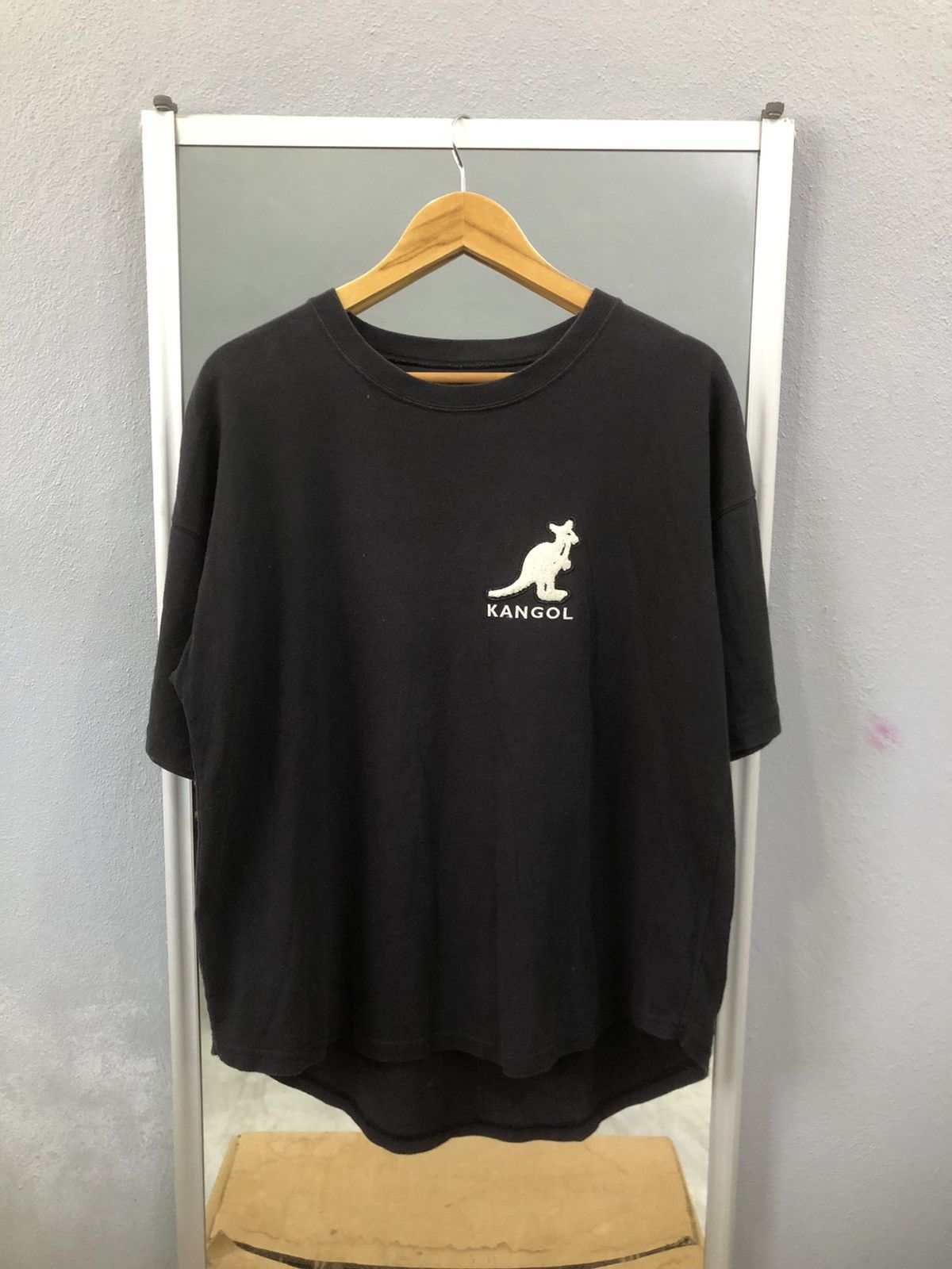 Kangol Rodeo Crowns × Kangol Oversized Black Logo Tee Size US M / EU 48-50 / 2 - 1 Thumbnail