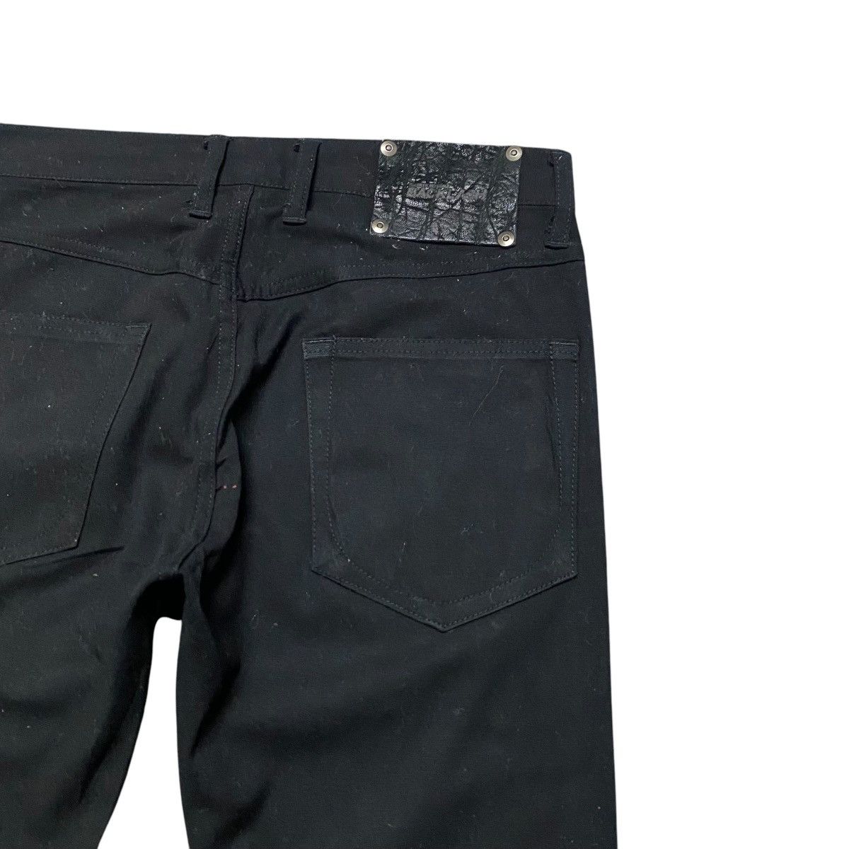 Isamu Katayama Backlash Black Denim Jeans