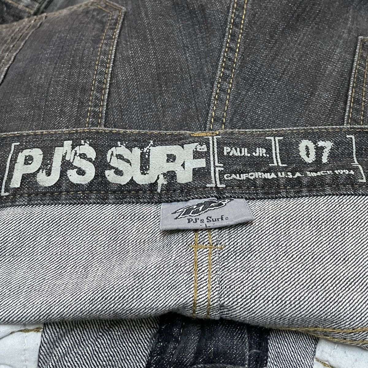 14th Addiction Rare Design Vintage Brand PJ Surf Baggy Cargo Pants 2000s Size US 31 - 9 Thumbnail