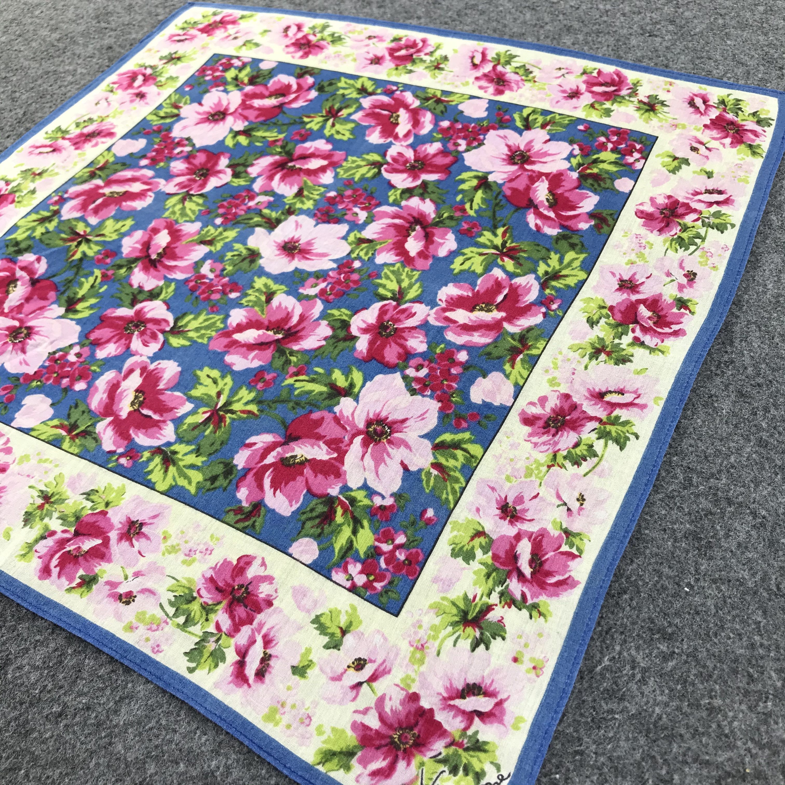 Kenzo Kenzo Floral Handkerchief Neckerchief Bandana H433 Size ONE SIZE - 5 Thumbnail