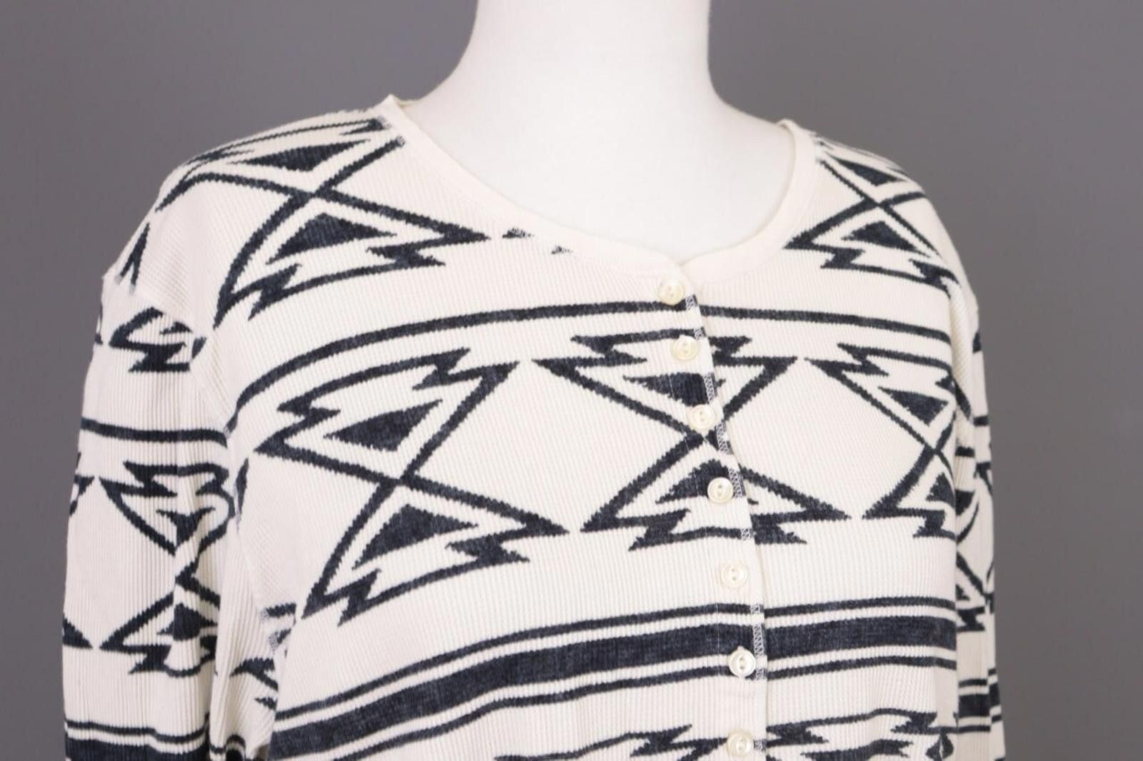 Lauren Ralph Lauren Lauren Ralph Lauren Beige Geometric Sweater Size XXL Size XXL / US 16-18 / IT 52-54 - 5 Thumbnail