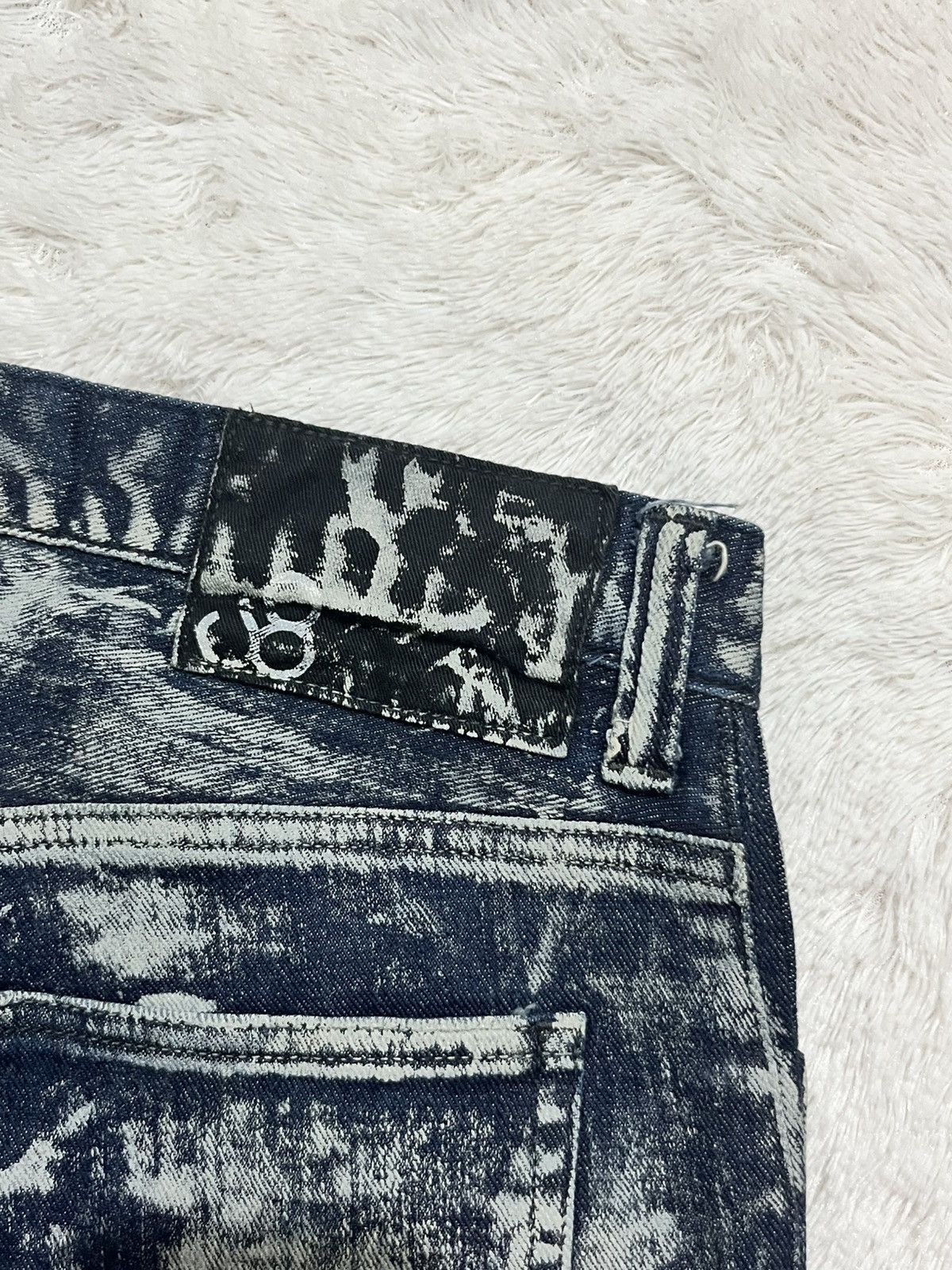 Other Johnbull Japan Acid Wash Skinny Denim Jeans Size US 31 - 5 Thumbnail
