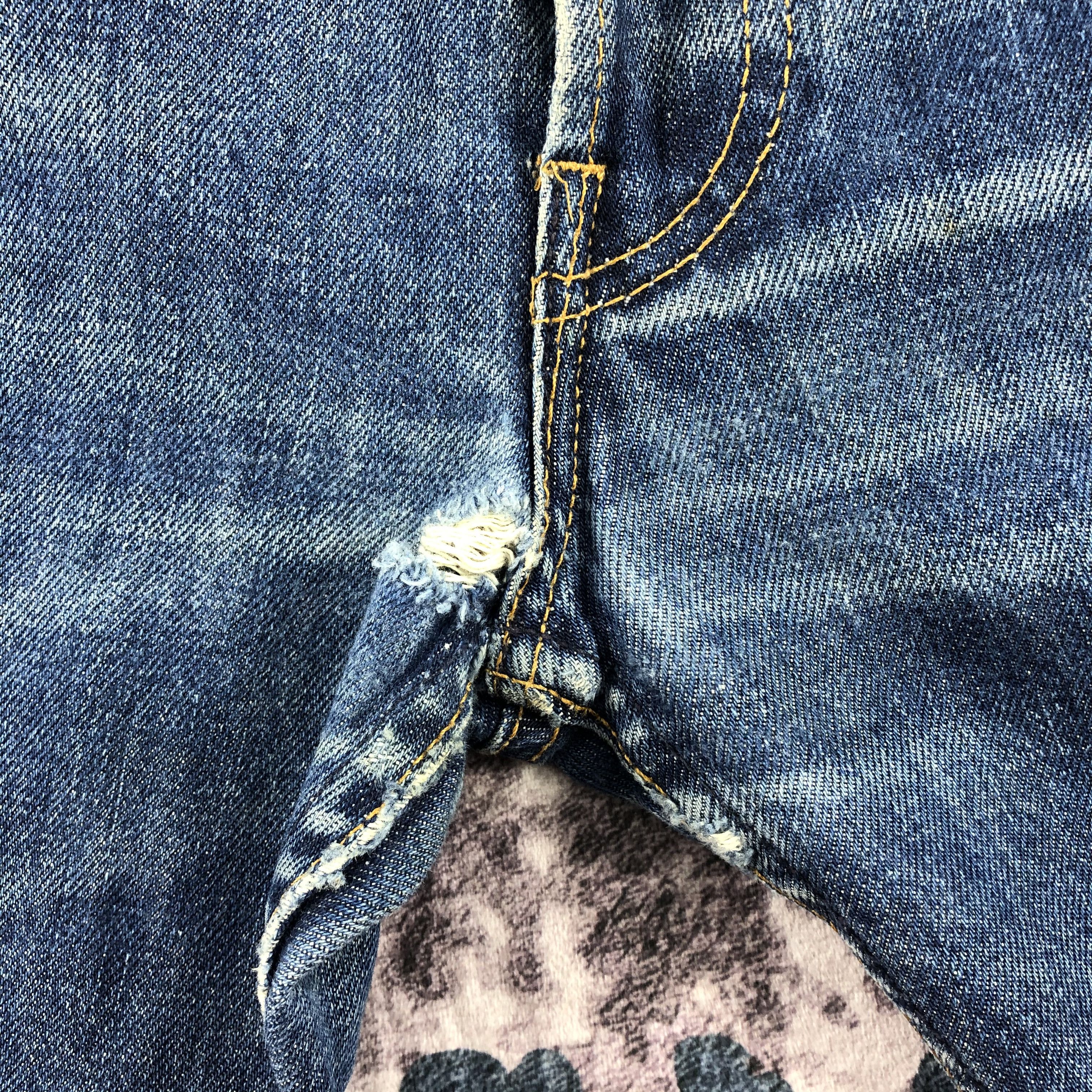Levi's Vintage 90s Distress Levis 501 Jeans-JM2388 Size US 36 / EU 52 - 12 Thumbnail