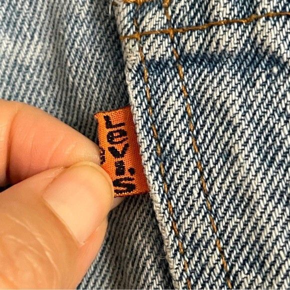 Levi's Vintage Levi's Orange Tab Straight Jeans - 30" (cropped) Size 30" / US 8 / IT 44 - 8 Thumbnail