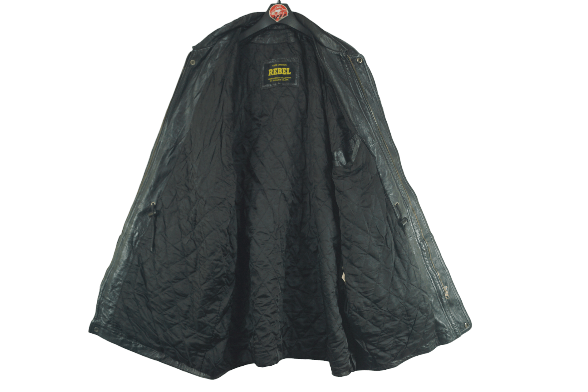 Japanese Brand × Vintage Vintage Rebel Leather Jacket Size US L / EU 52-54 / 3 - 5 Thumbnail
