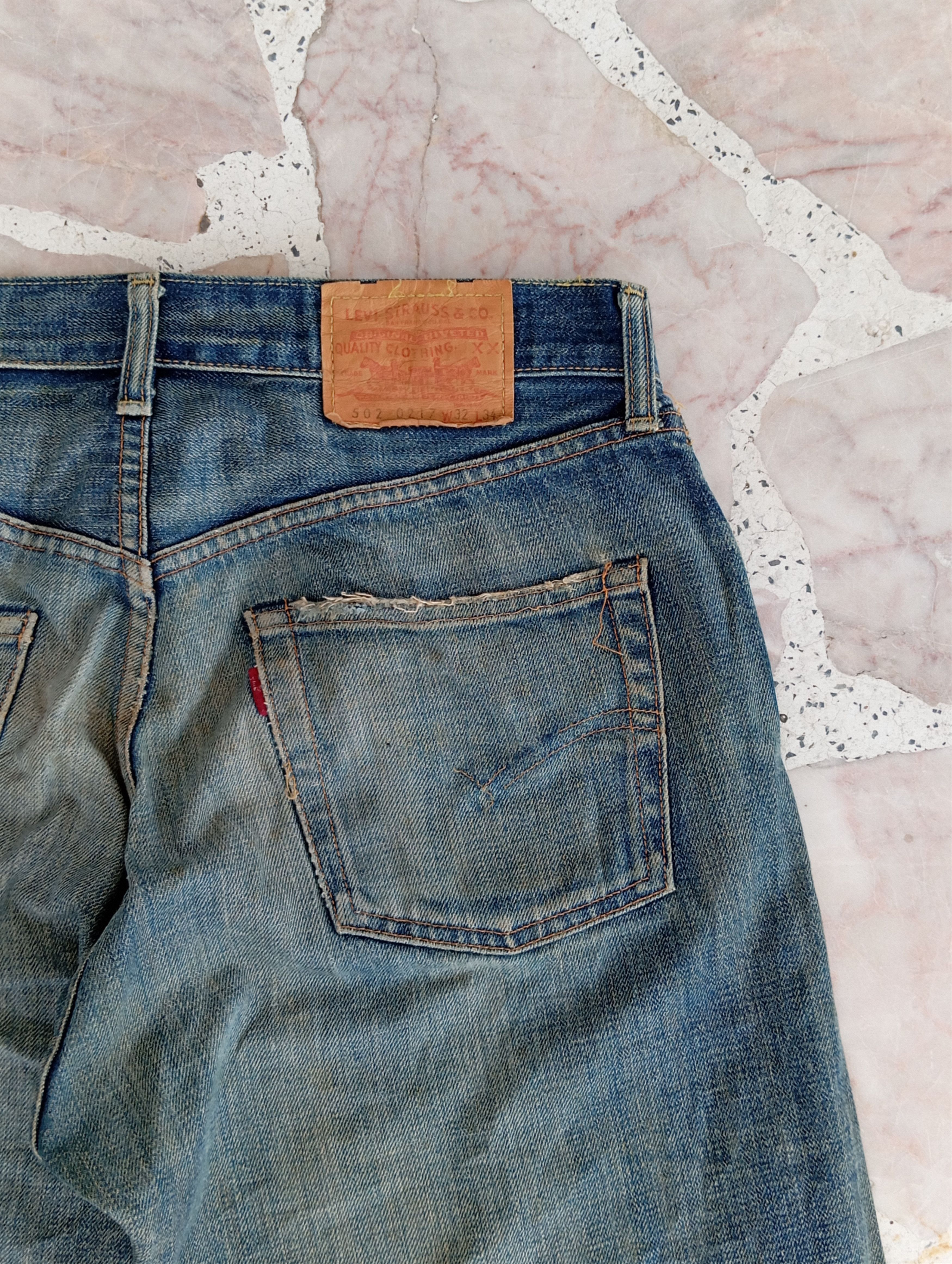 Levi's Distressed Selvedge Levis Denim Size US 32 / EU 48 - 6 Thumbnail