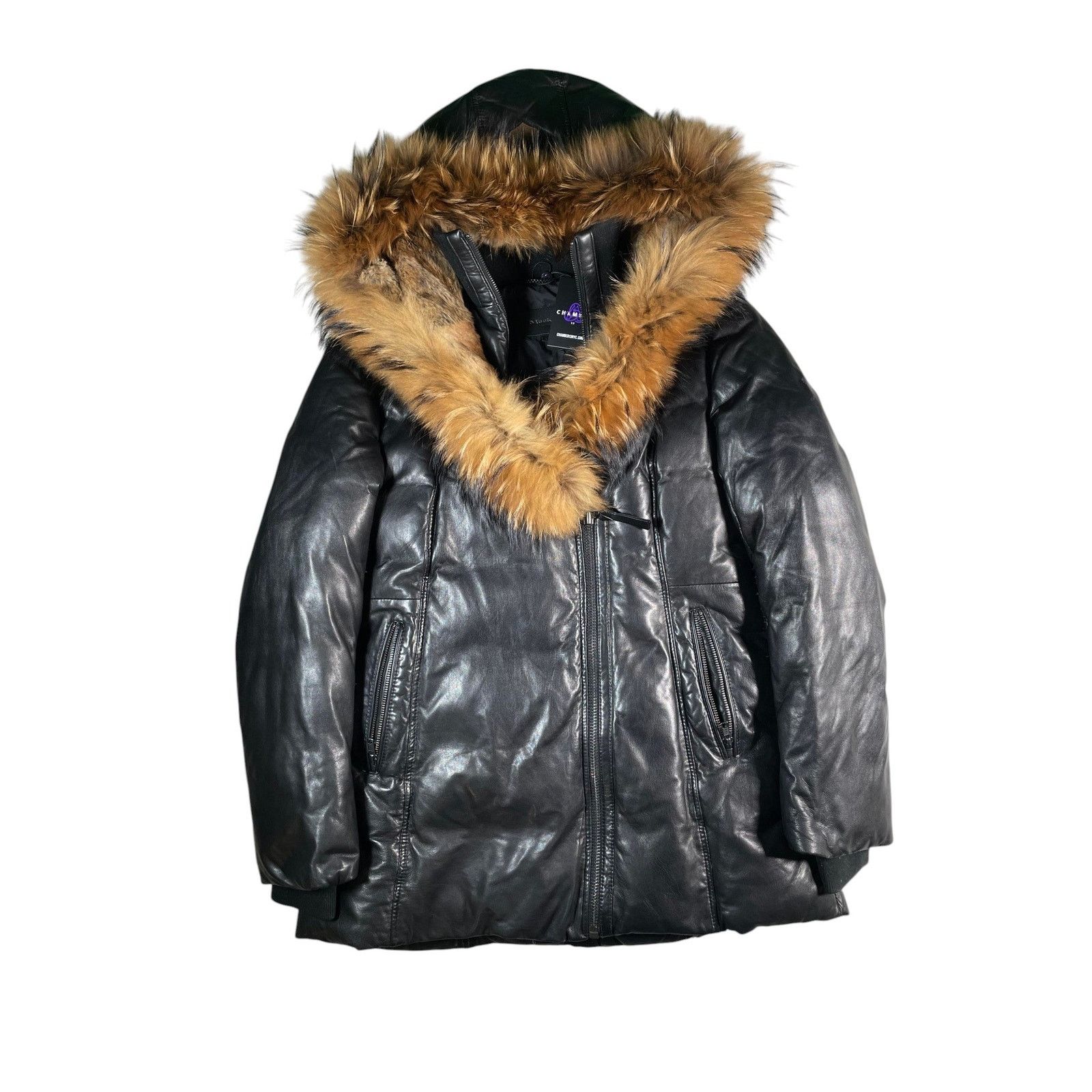 Mackage Mackage Adali Black Leather Jacket Size US L / EU 52-54 / 3 - 1 Thumbnail