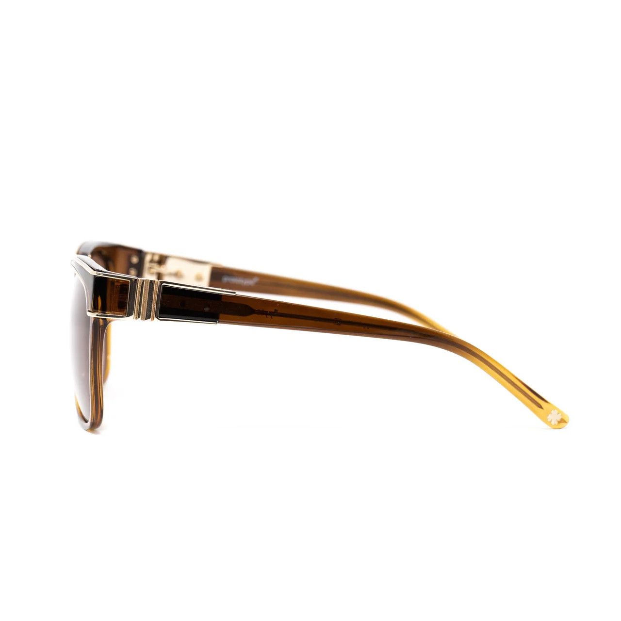 Yohji Yamamoto Yohji Yamamoto Sunglasses Rectangular Brown and Bronze Size ONE SIZE - 12 Thumbnail