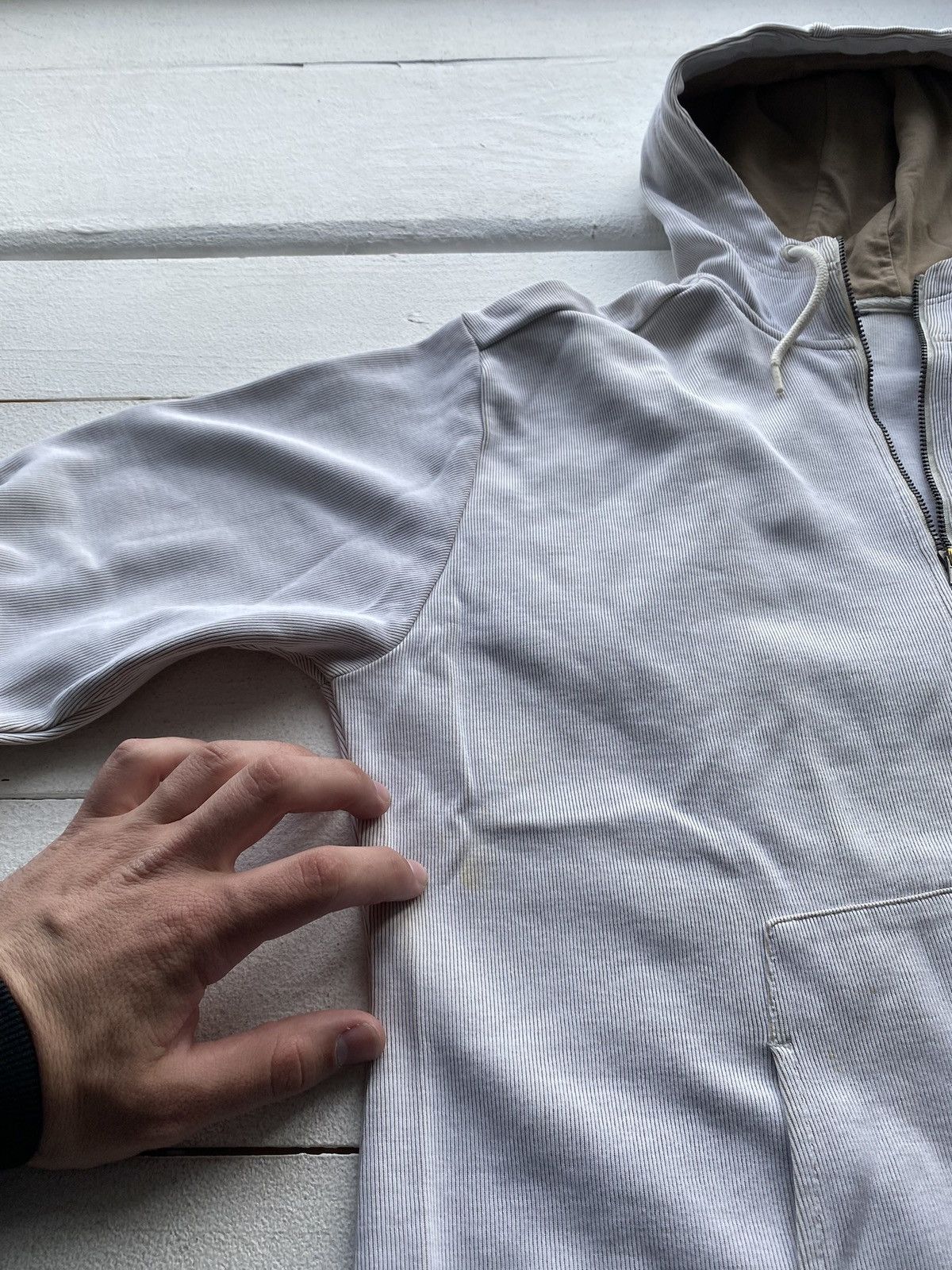 Nike × Vintage 🔥Nike Vntg 1/2 Zip Up Hoodie Rare y2k Size L / US 10 / IT 46 - 16 Thumbnail