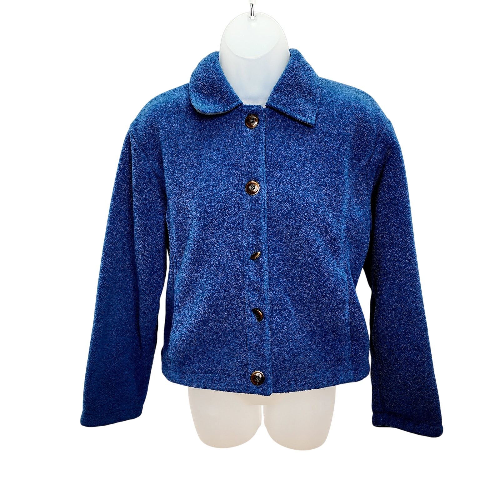 Patagonia Patagonia Synchilla Blue Fleece Jacket- Damaged Buttons Size M / US 6-8 / IT 42-44 - 1 Thumbnail