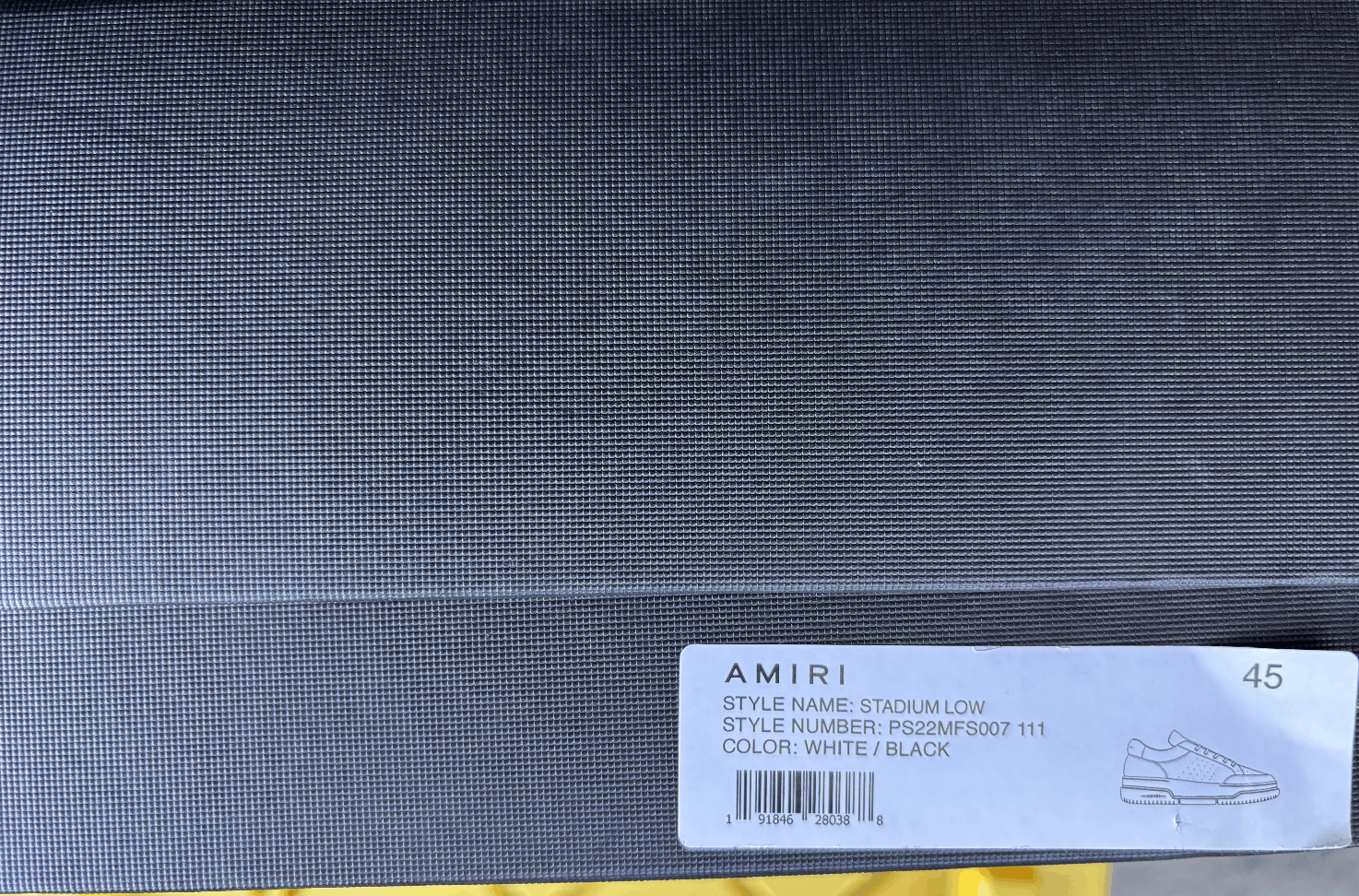 Amiri AMIRI STADIUM LOW Size US 11.5 / EU 44-45 - 3 Thumbnail