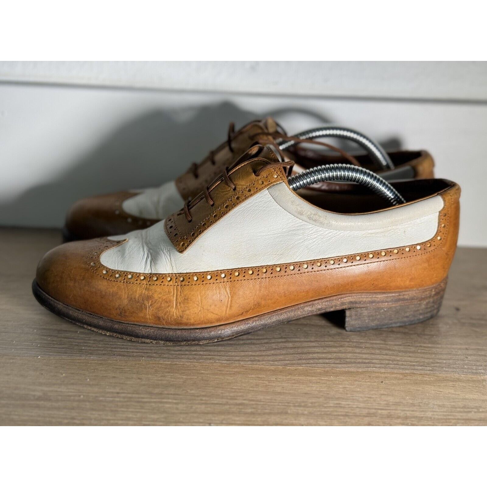 Other Walter Genuin Golf Saddle Shoes - Made in Italy - Size 7 Size US 7 / EU 40 - 3 Thumbnail