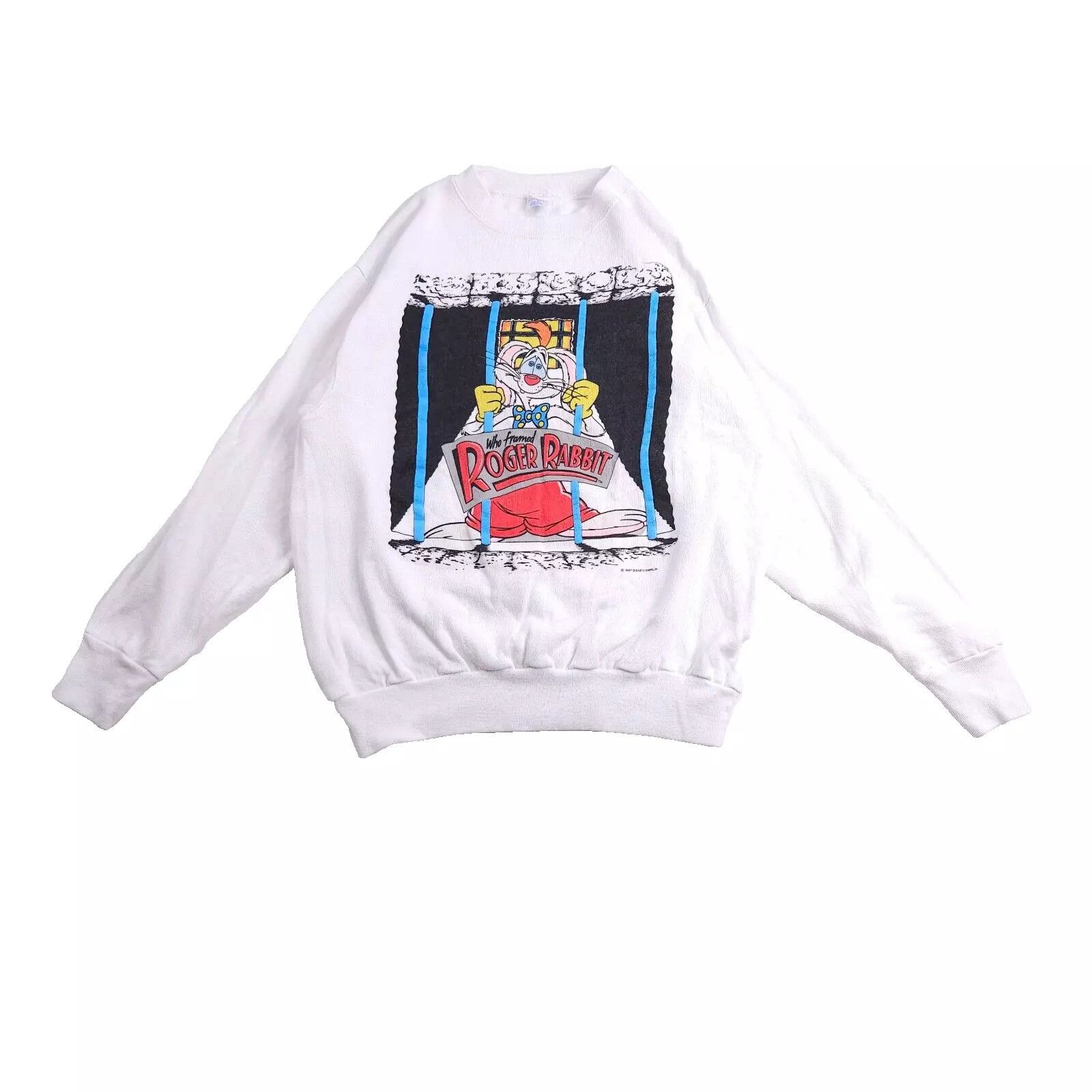 Disney Roger Rabbit Movie Promo Sweatshirt Crewneck Disney XL/Large Size US XL / EU 56 / 4 - 1 Thumbnail